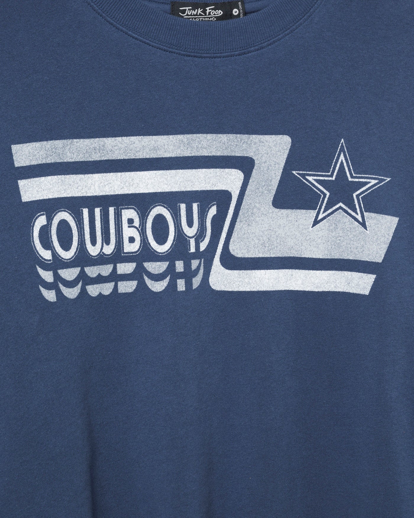 Women's Dallas Cowboys Retro Crop Fleece - Image 3