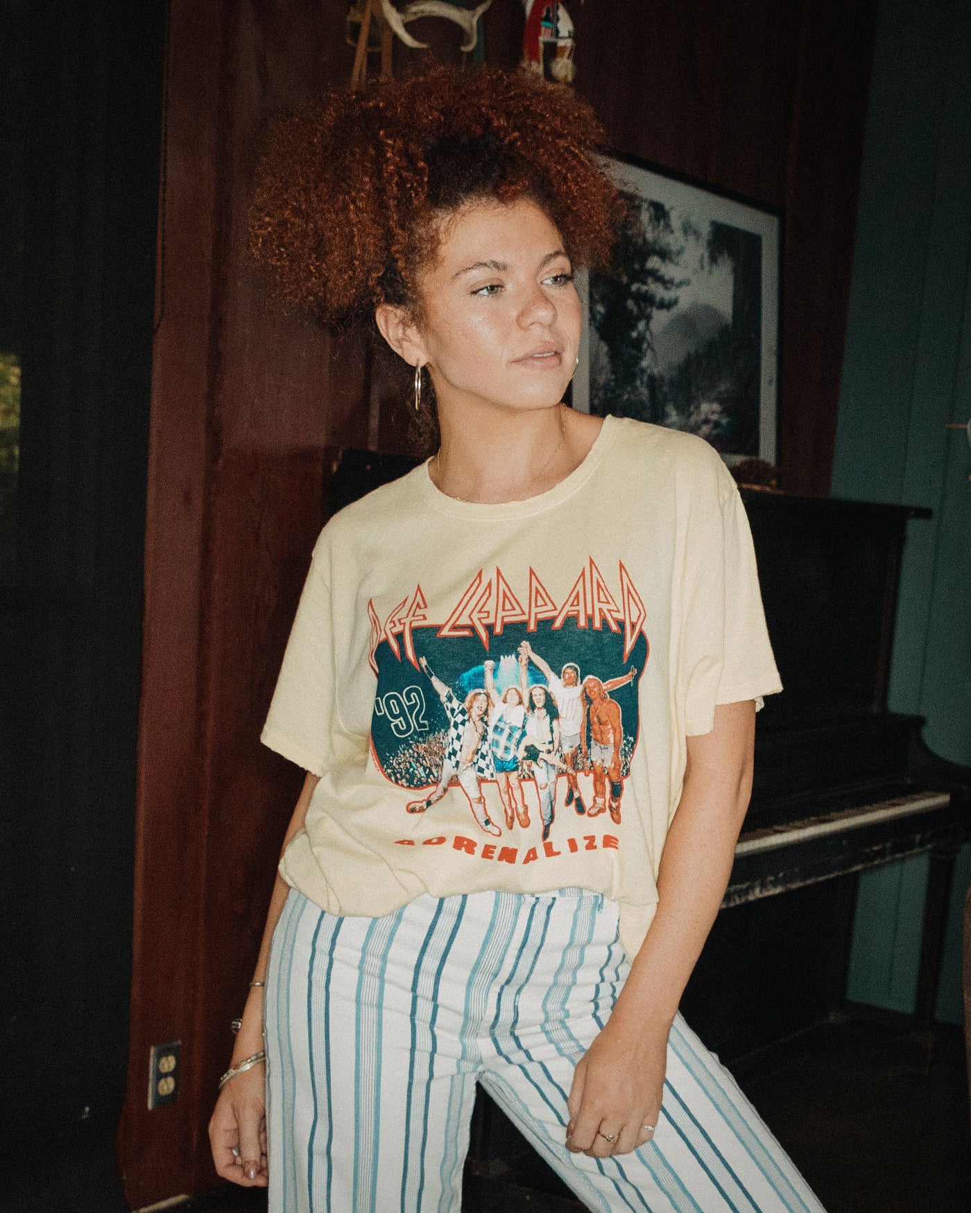 Women's Def Leppard 92 Vintage Tee - Image 3