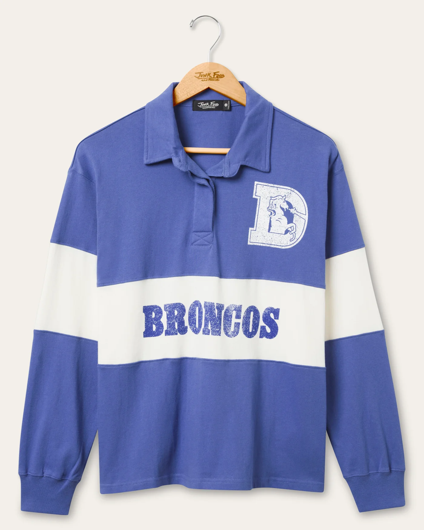 Women's Denver Broncos Rugby Long Sleeve