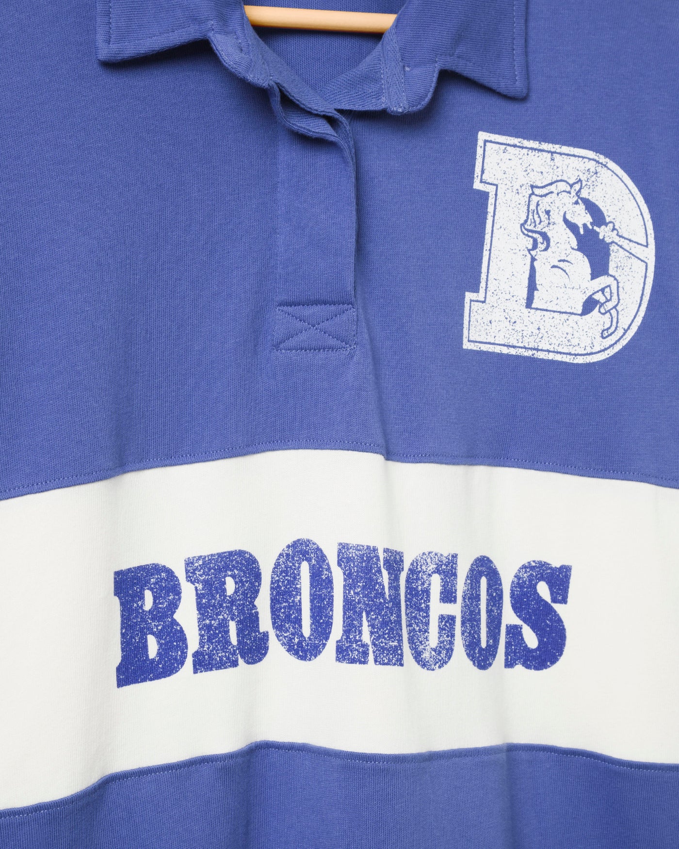 Women's Denver Broncos Rugby Long Sleeve - Image 3