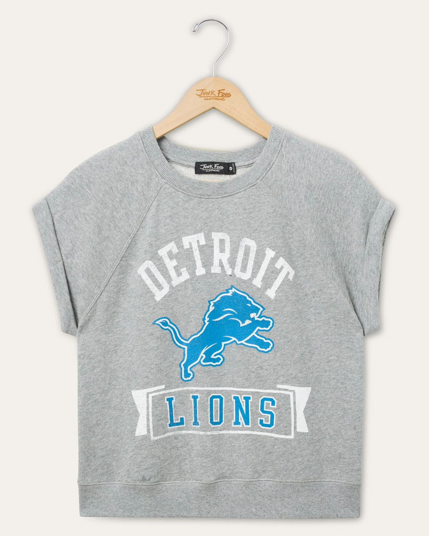 Women's Detroit Lions Raglan Fleece Tank