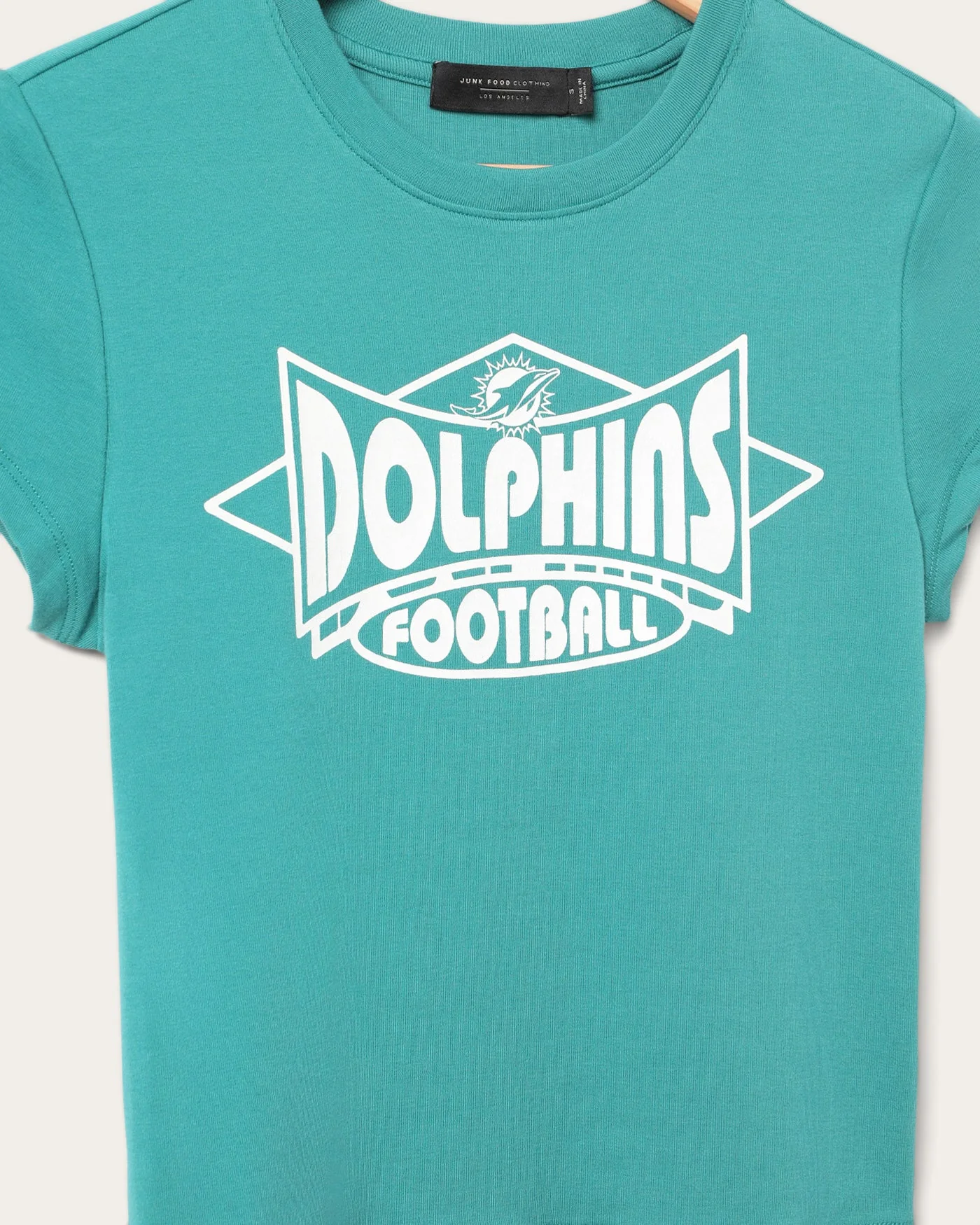 Women's Miami Dolphins Baby Tee - Image 4