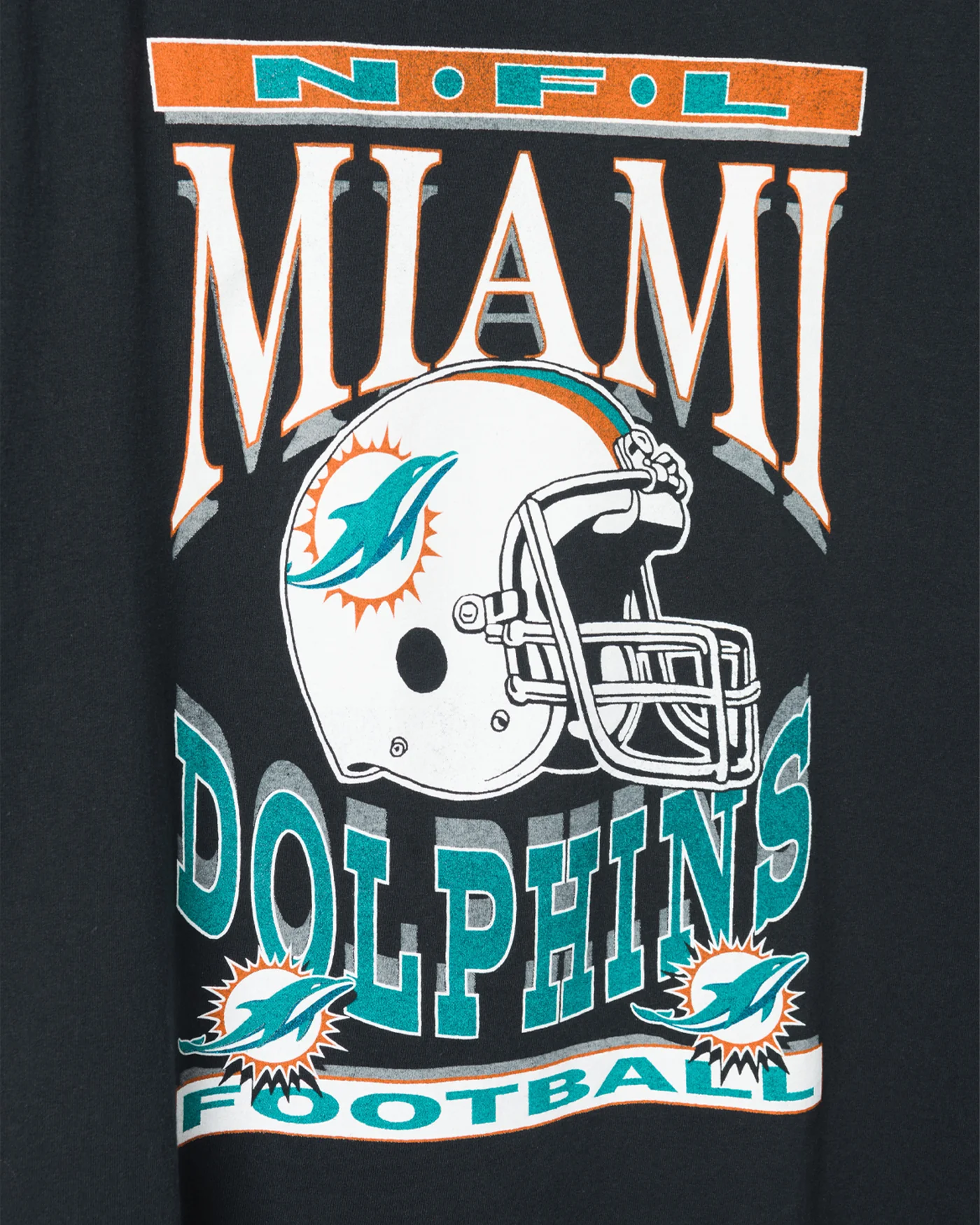 Women's Miami Dolphins Helmet Oversized Tee Dress - Image 3