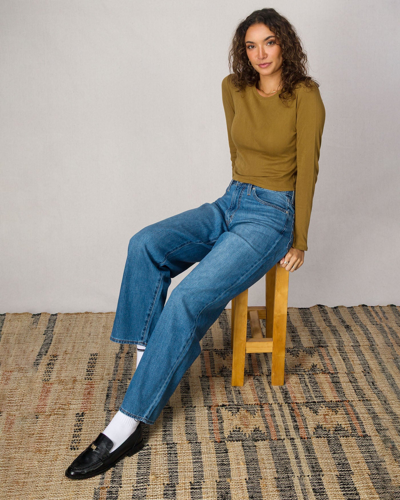 Women's Pointelle Long Sleeve - Image 2
