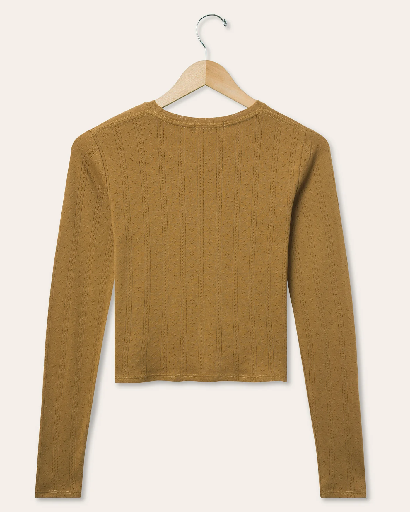 Women's Pointelle Long Sleeve - Image 3