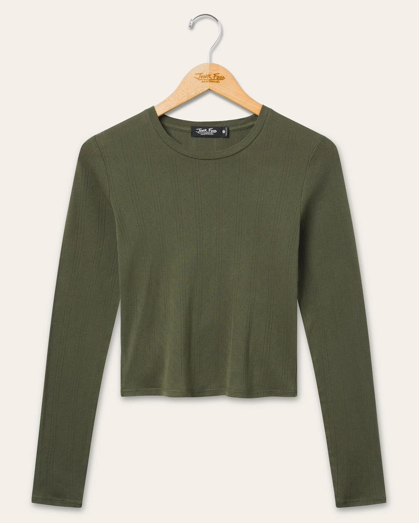 Women's Pointelle Long Sleeve