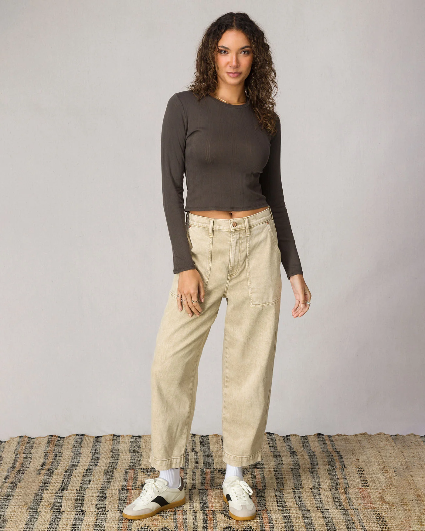 Women's Pointelle Long Sleeve - Image 2