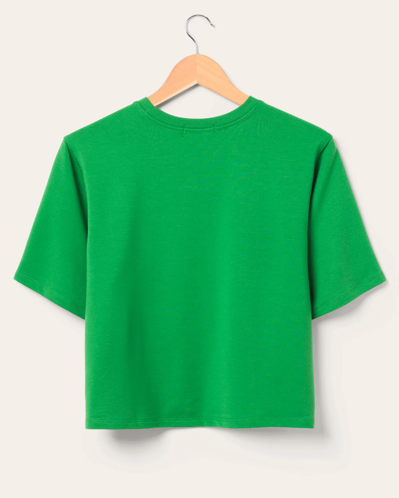 Women's Philadelphia Eagles Color Block Crop Tee - Image 4