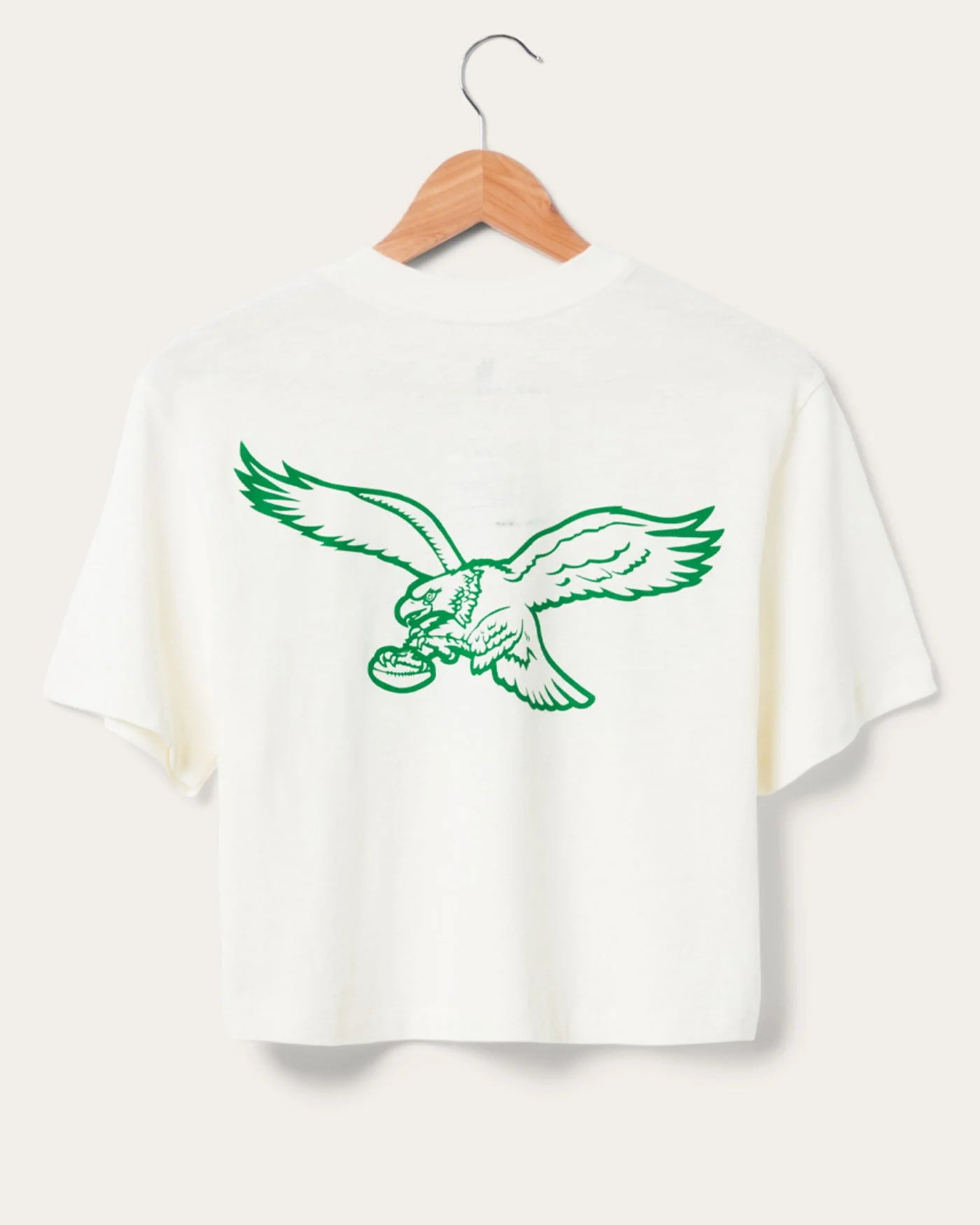 Women's Philadelphia Eagles Dual Threat Mock Neck Crop - Image 2