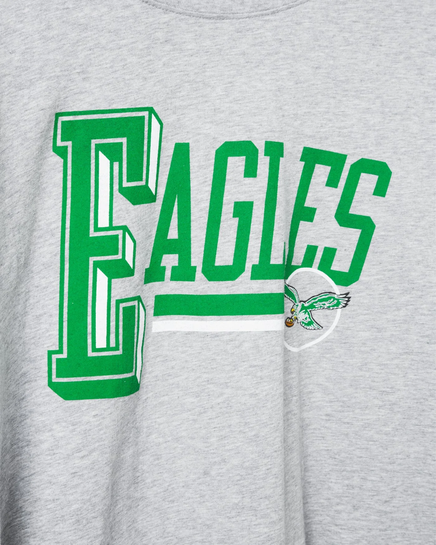 Women's Philadelphia Eagles Field Goal Long Sleeve Crop - Image 3