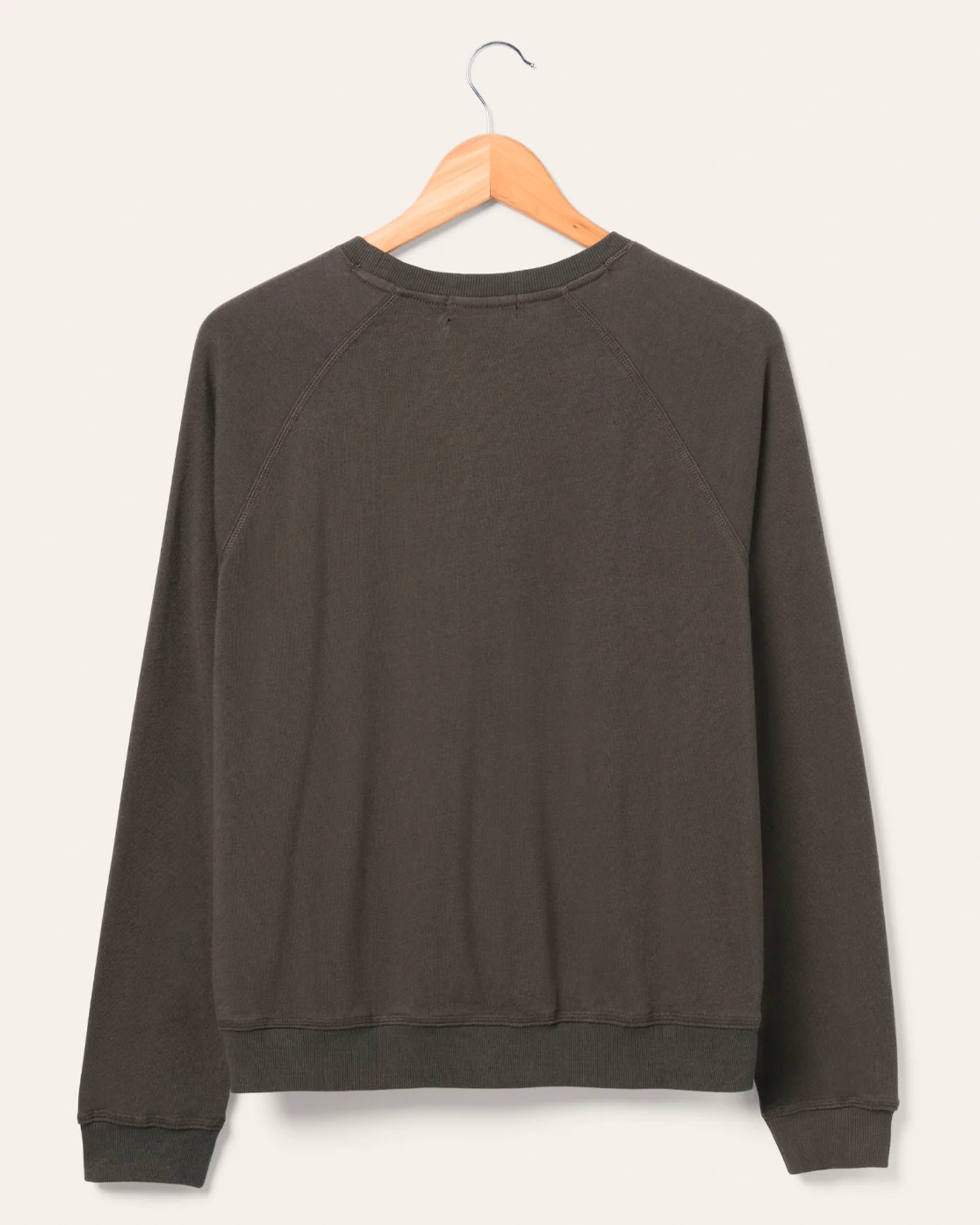 Women's Philadelphia Eagles Flocked Raglan Crew Fleece - Image 3