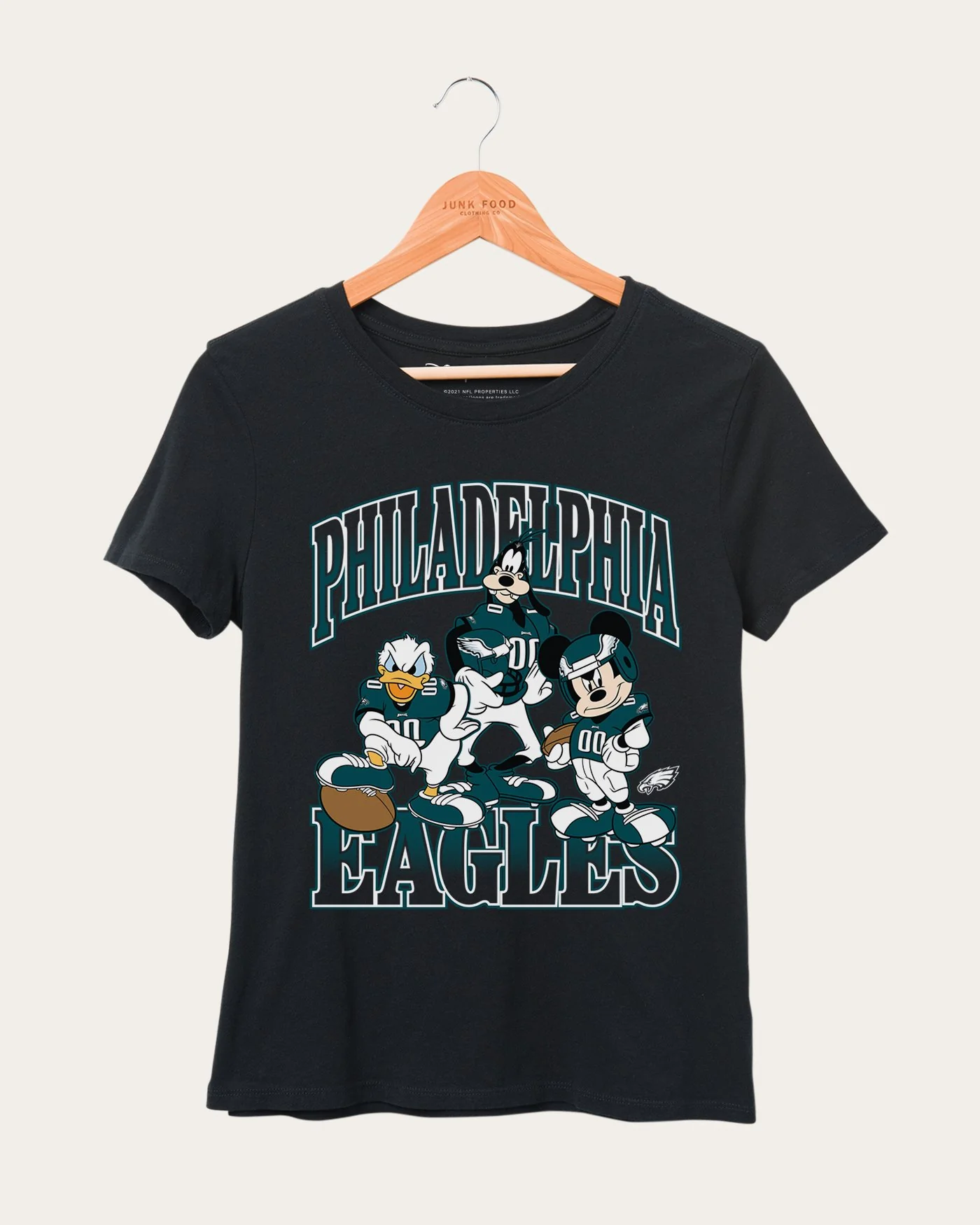 Women's Eagles Disney Huddle Up Tee