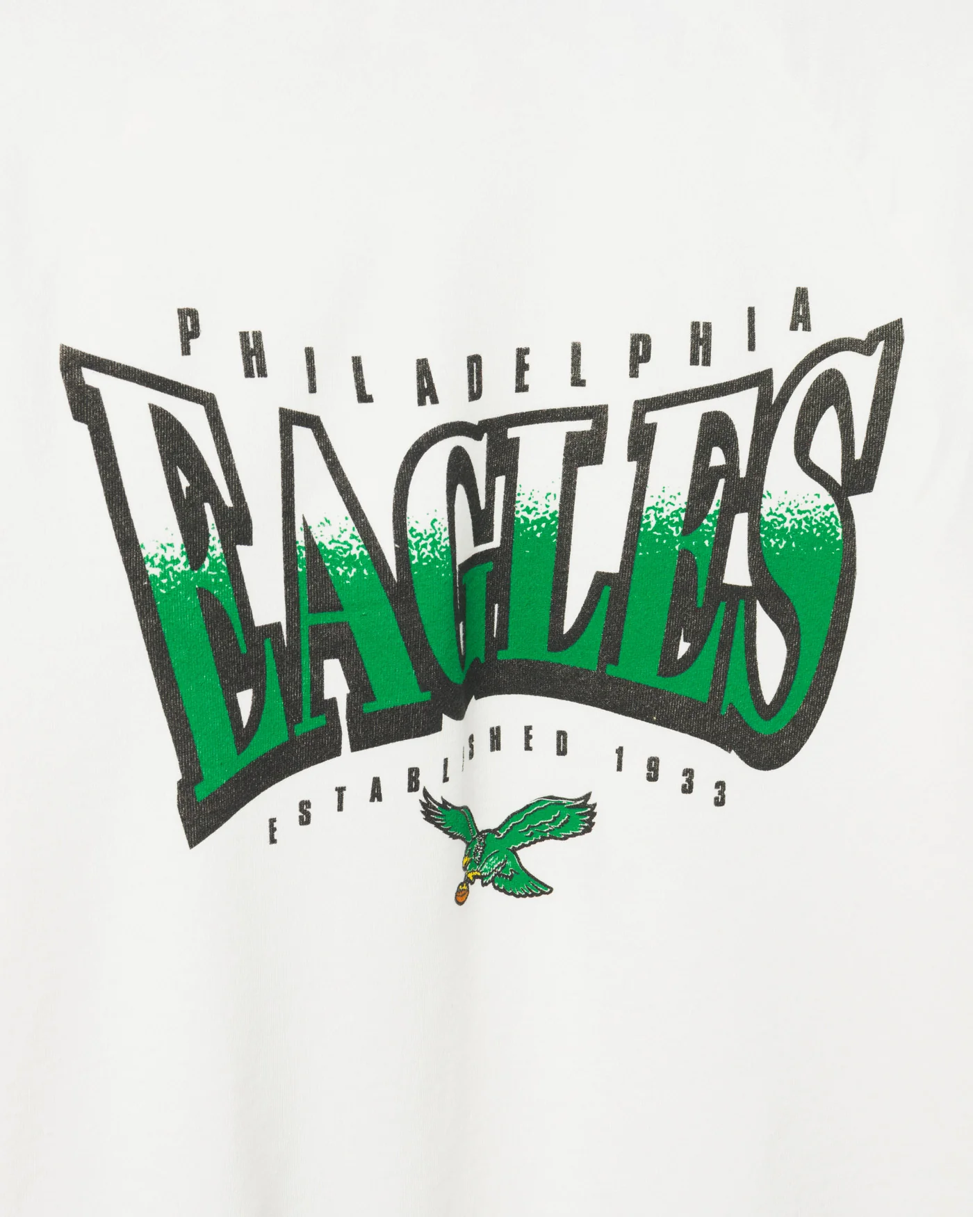 Women's Philadelphia Eagles Vintage Raglan Pullover - Image 3