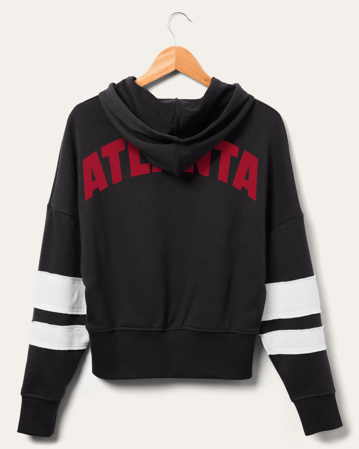 Women's NFL Falcons Sideline Striped Fleece - Image 3