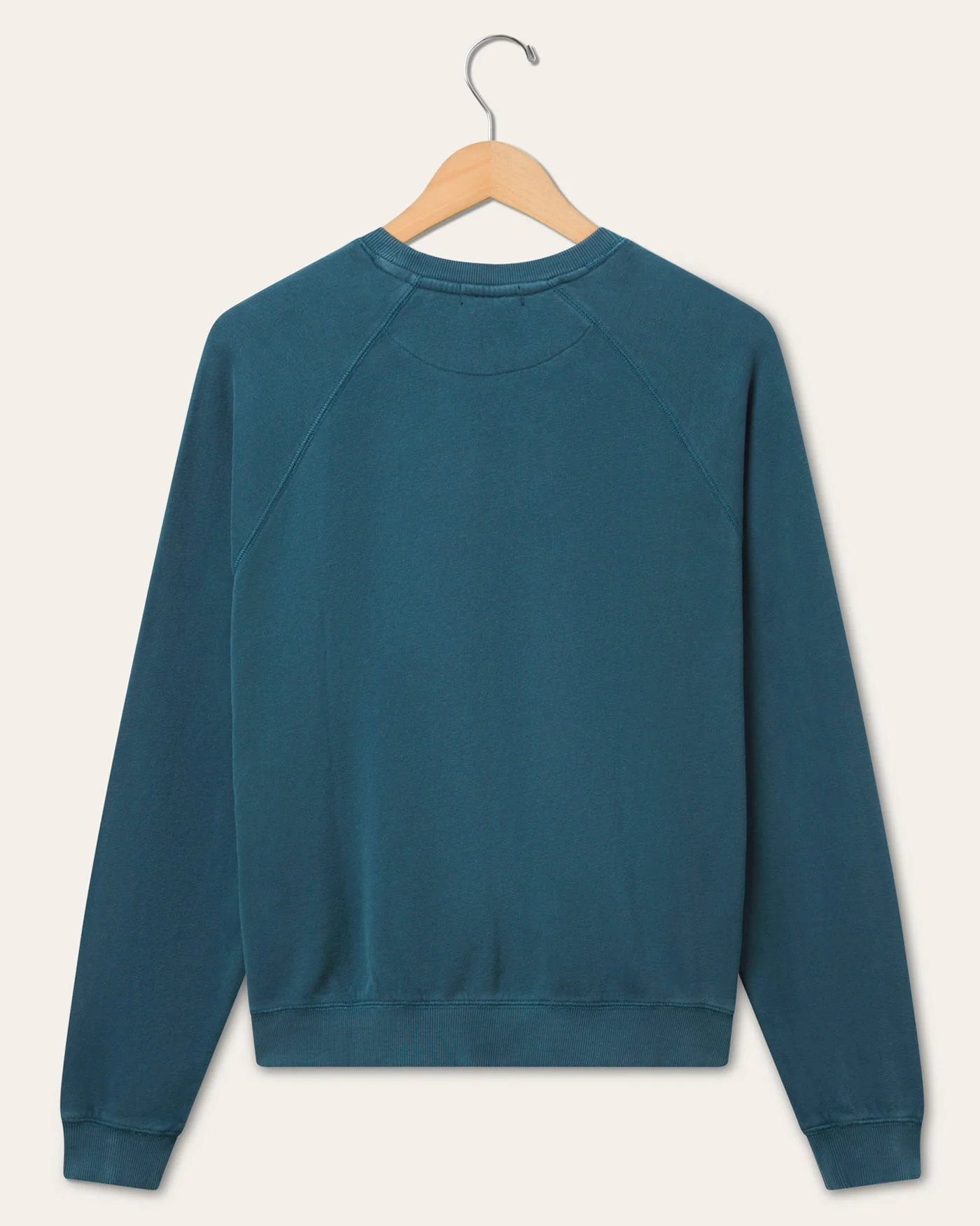 Women's French Terry Raglan Crew Fleece - Image 2