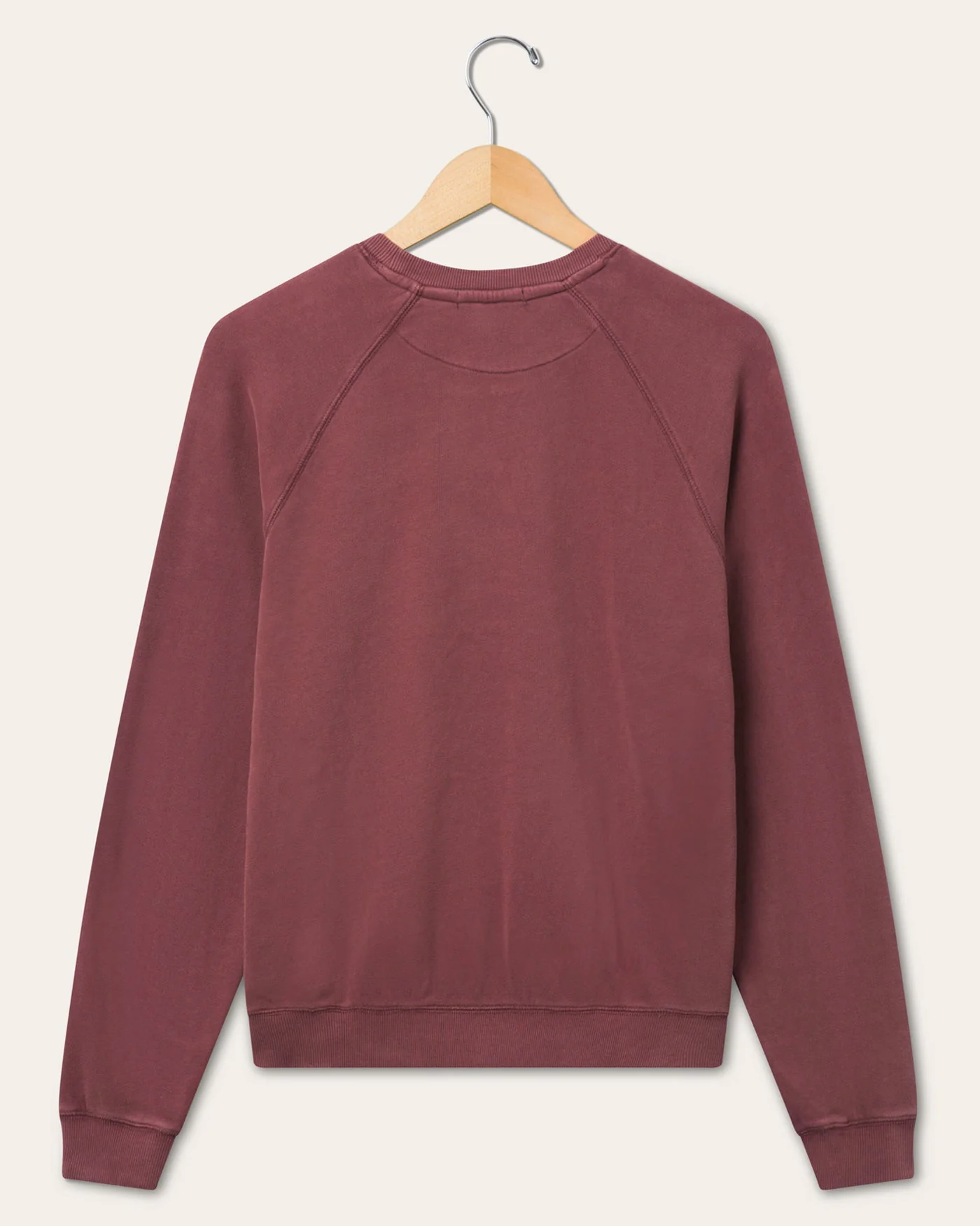 Women's French Terry Raglan Crew Fleece - Image 2