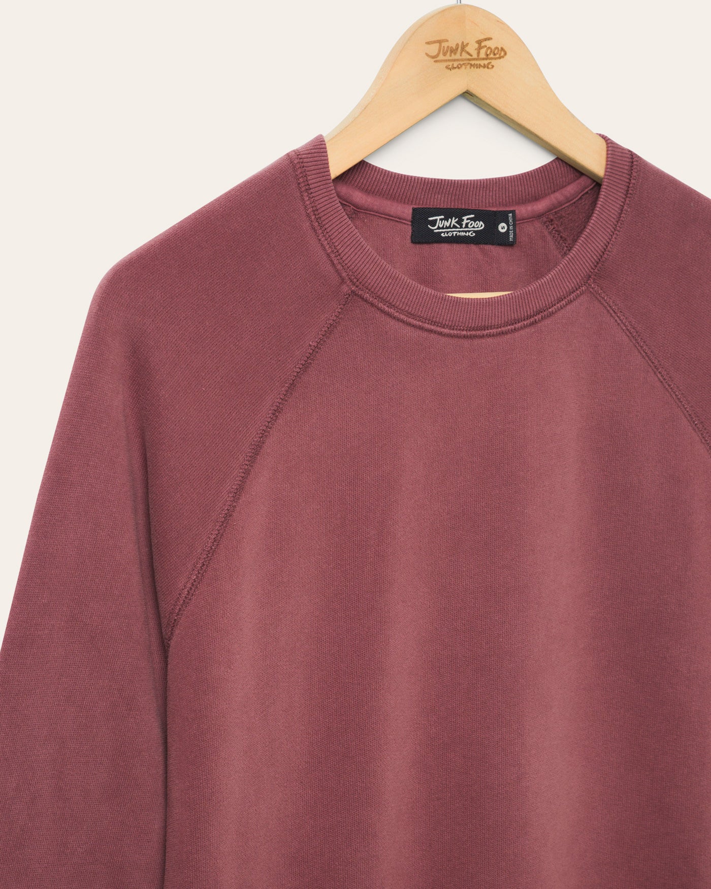 Women's French Terry Raglan Crew Fleece - Image 3