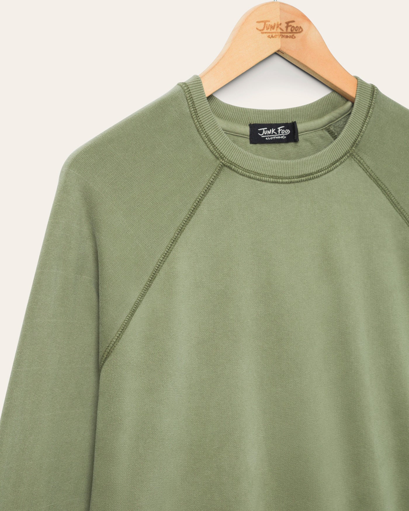 Women's French Terry Raglan Crew Fleece - Image 3