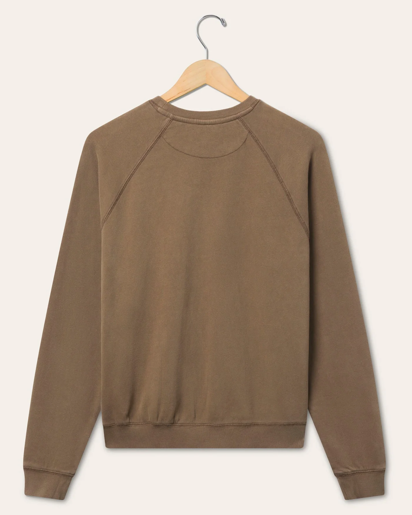 Women's French Terry Raglan Crew Fleece - Image 2