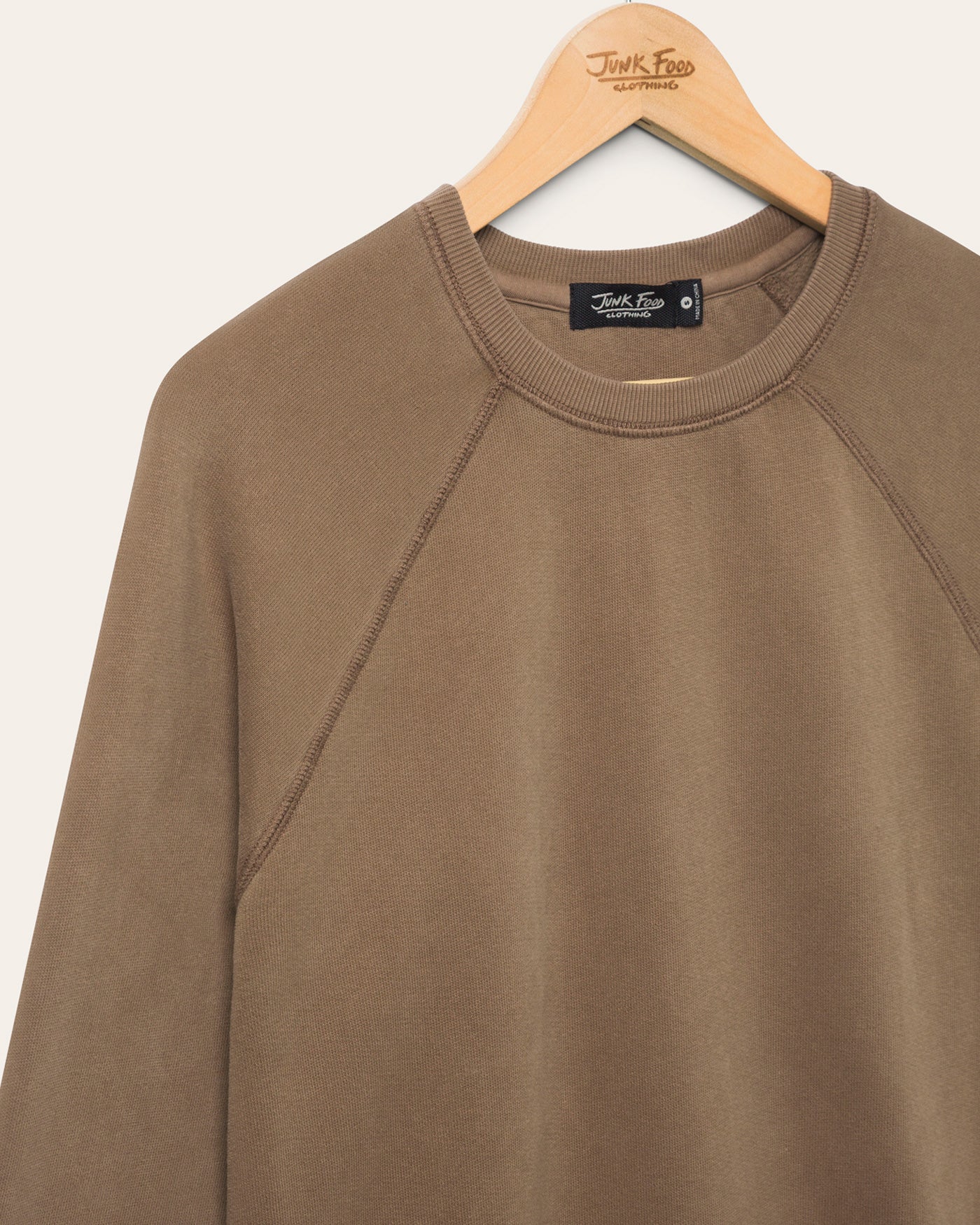 Women's French Terry Raglan Crew Fleece - Image 3