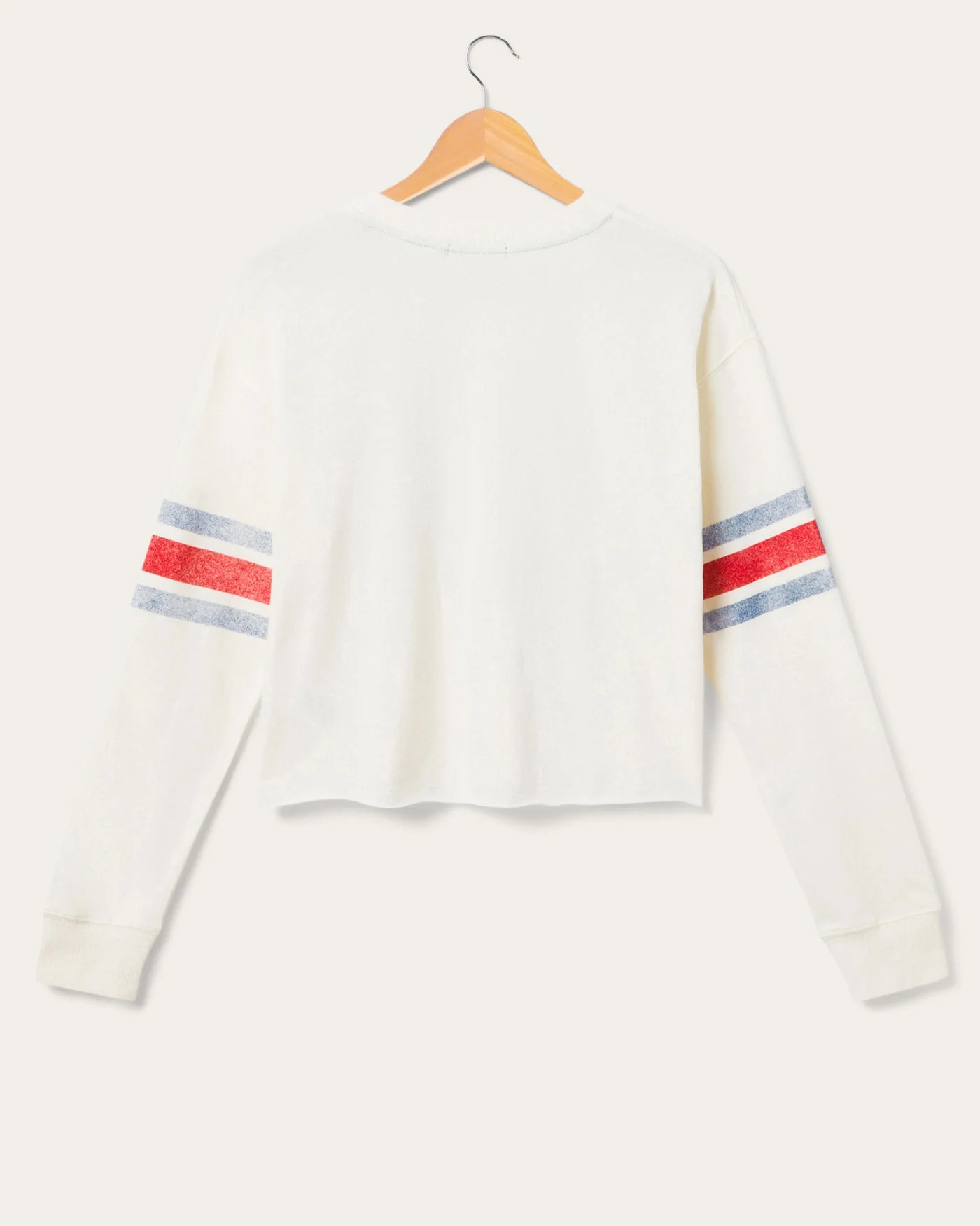 Women's New York Giants Kickoff Crop Crew Fleece - Image 2