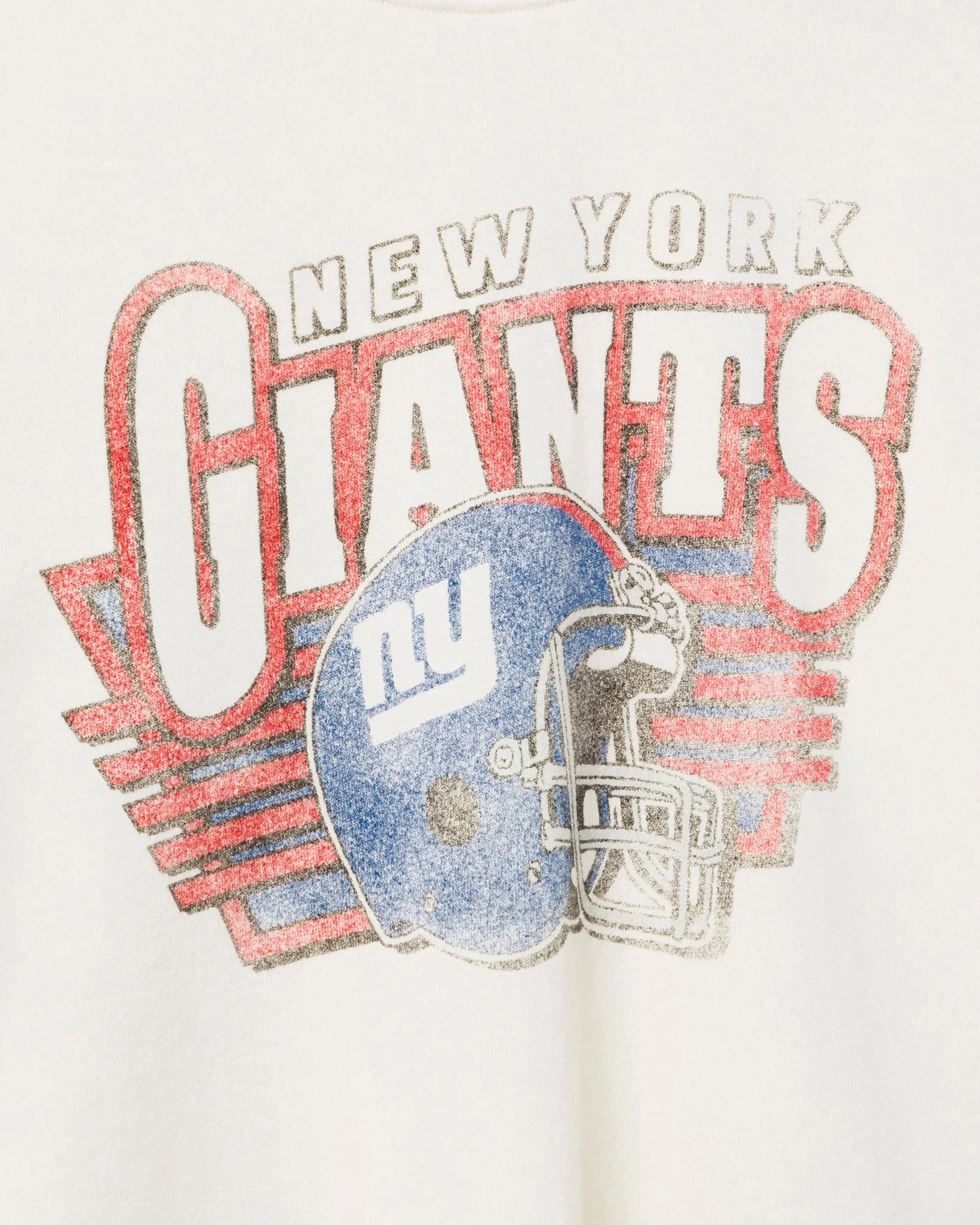 Women's New York Giants Kickoff Crop Crew Fleece - Image 3
