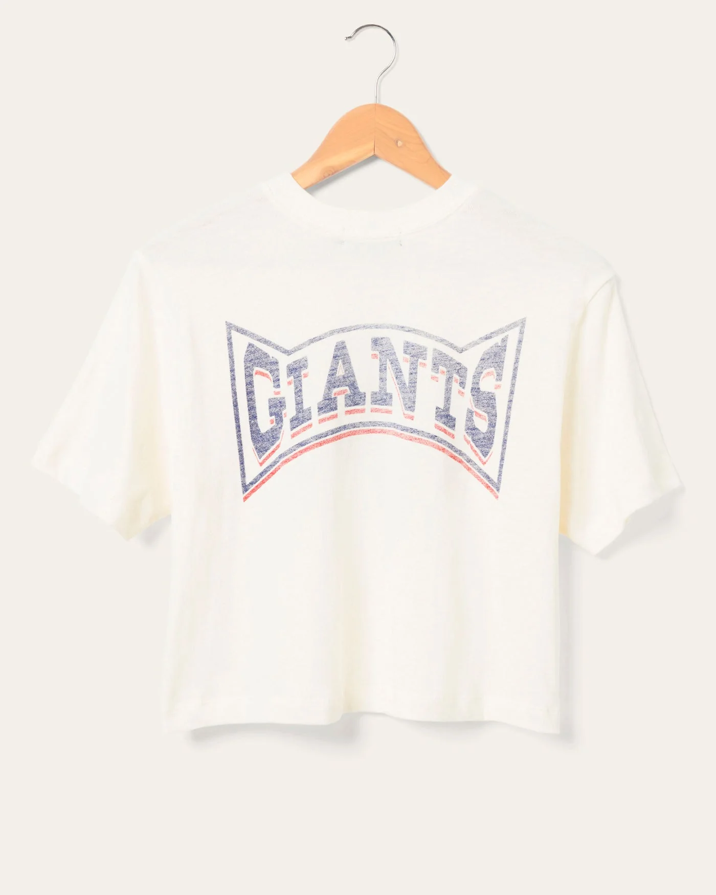Women's New York Giants Mock Neck Crop Tee - Image 2