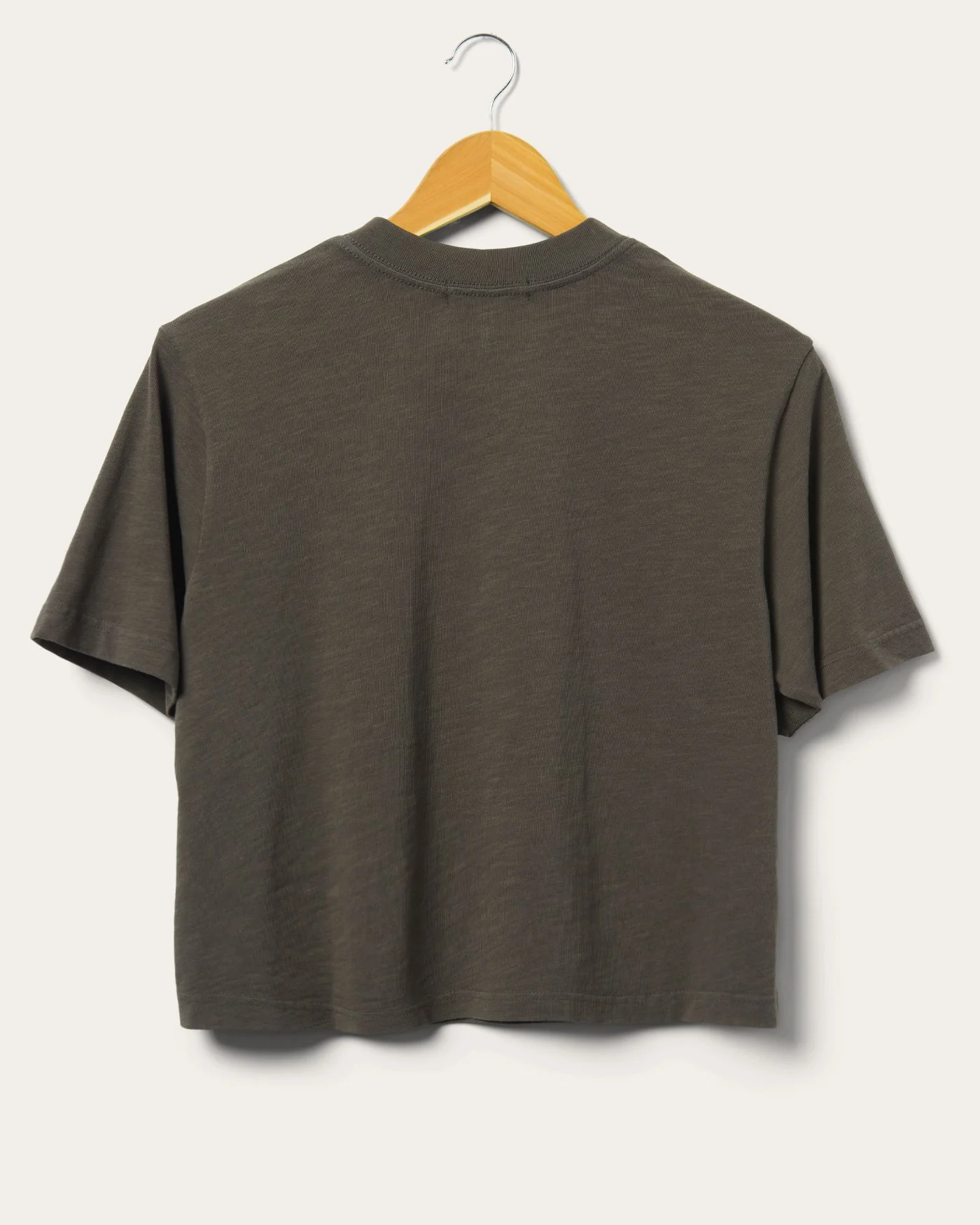 Women's Grateful Dead Dancing Skeletons Crop Mock Neck Tee - Image 3