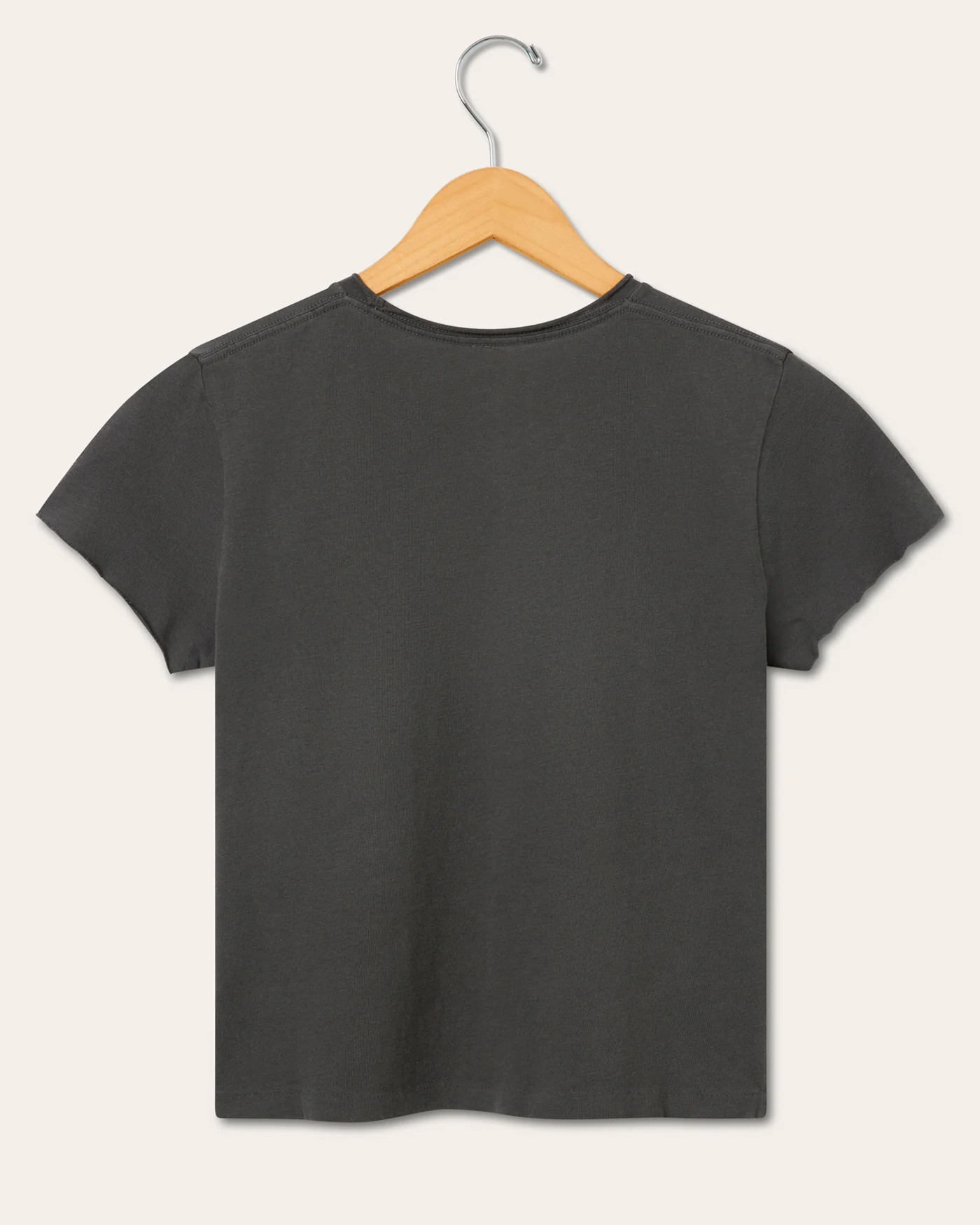 Women's Grateful Dead Dancing Skeletons Vintage Baby Tee - Image 3
