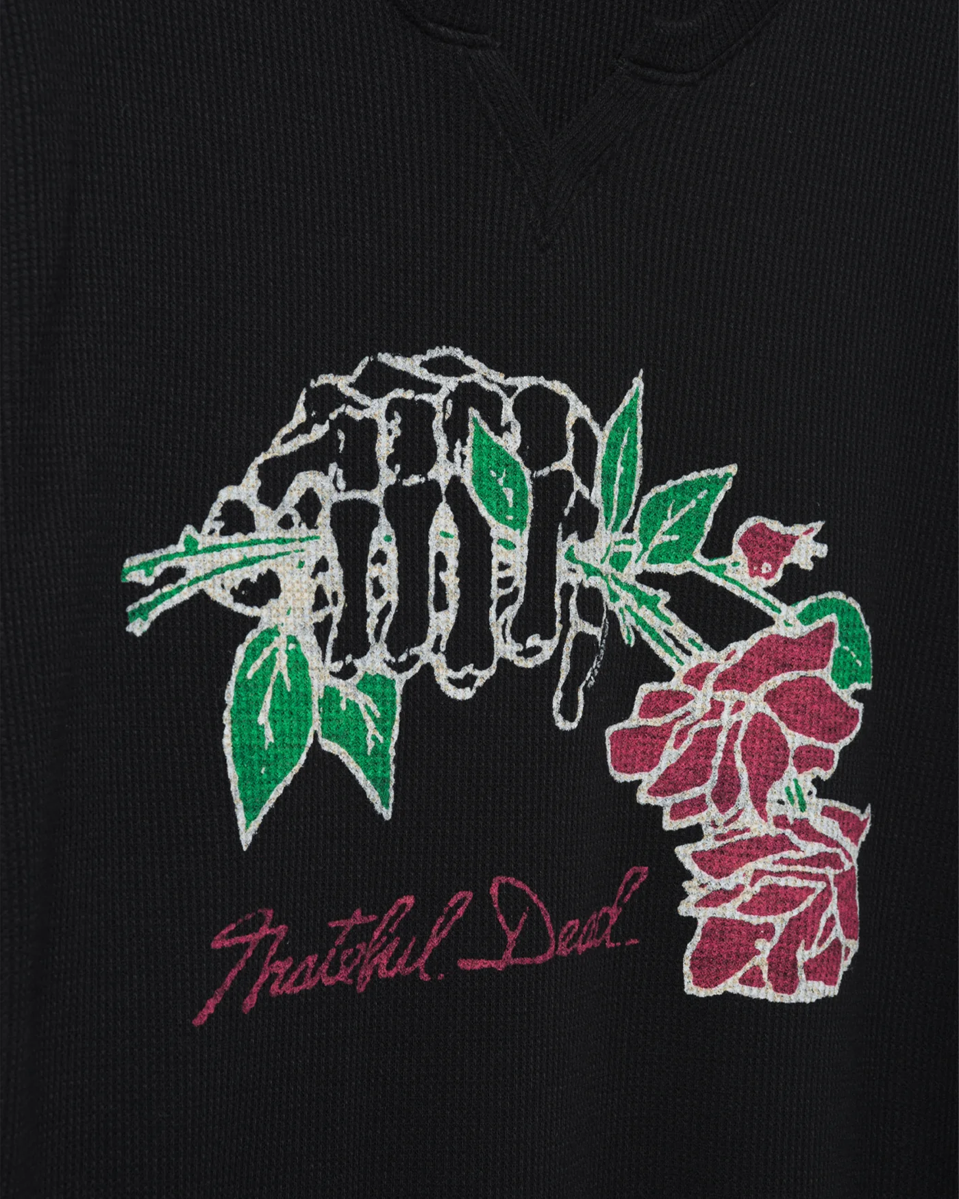 Women's Grateful Dead Hand With Roses Sunday Thermal - Image 6