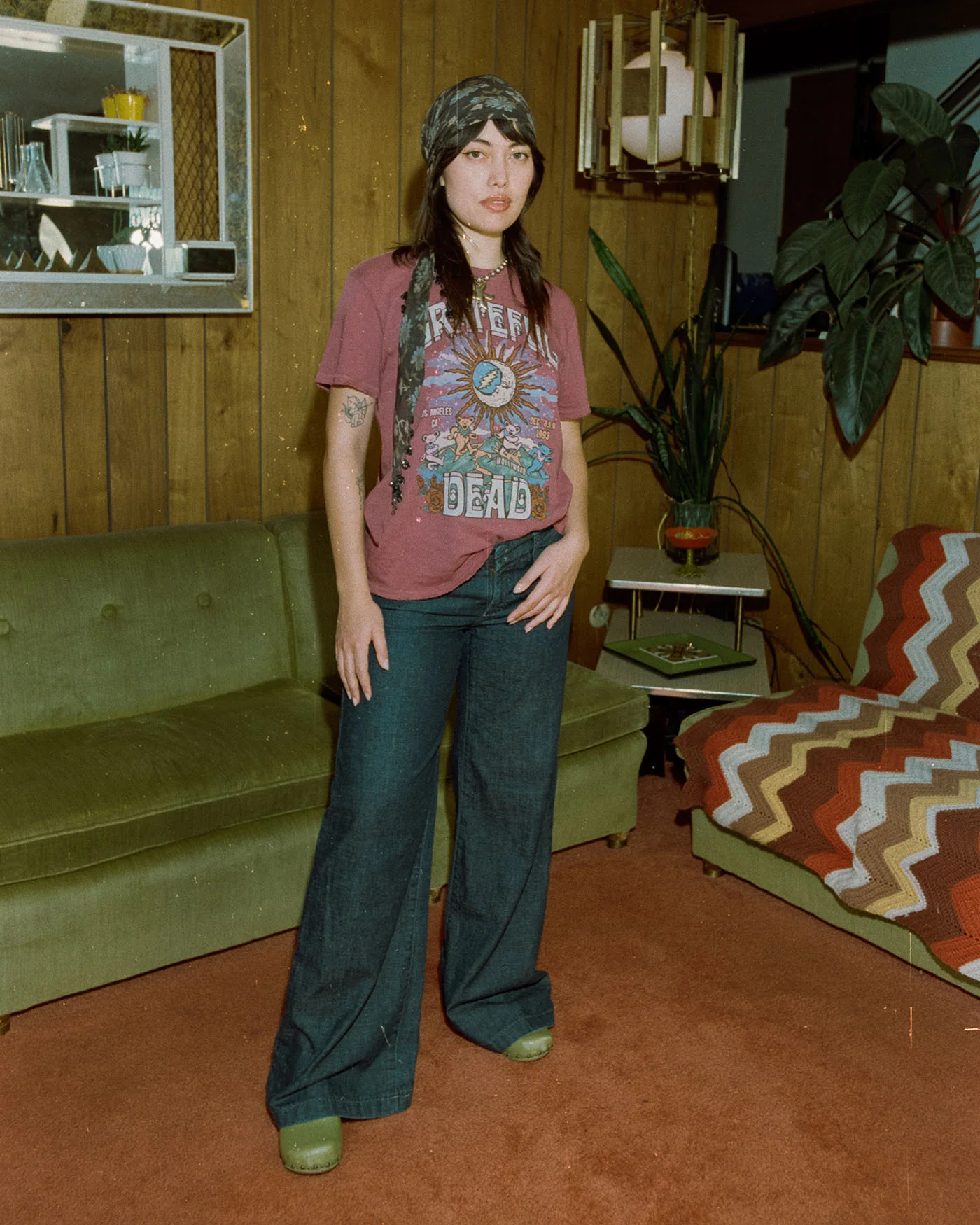 Women's Grateful Dead Los Angeles Vintage Tee - Image 2