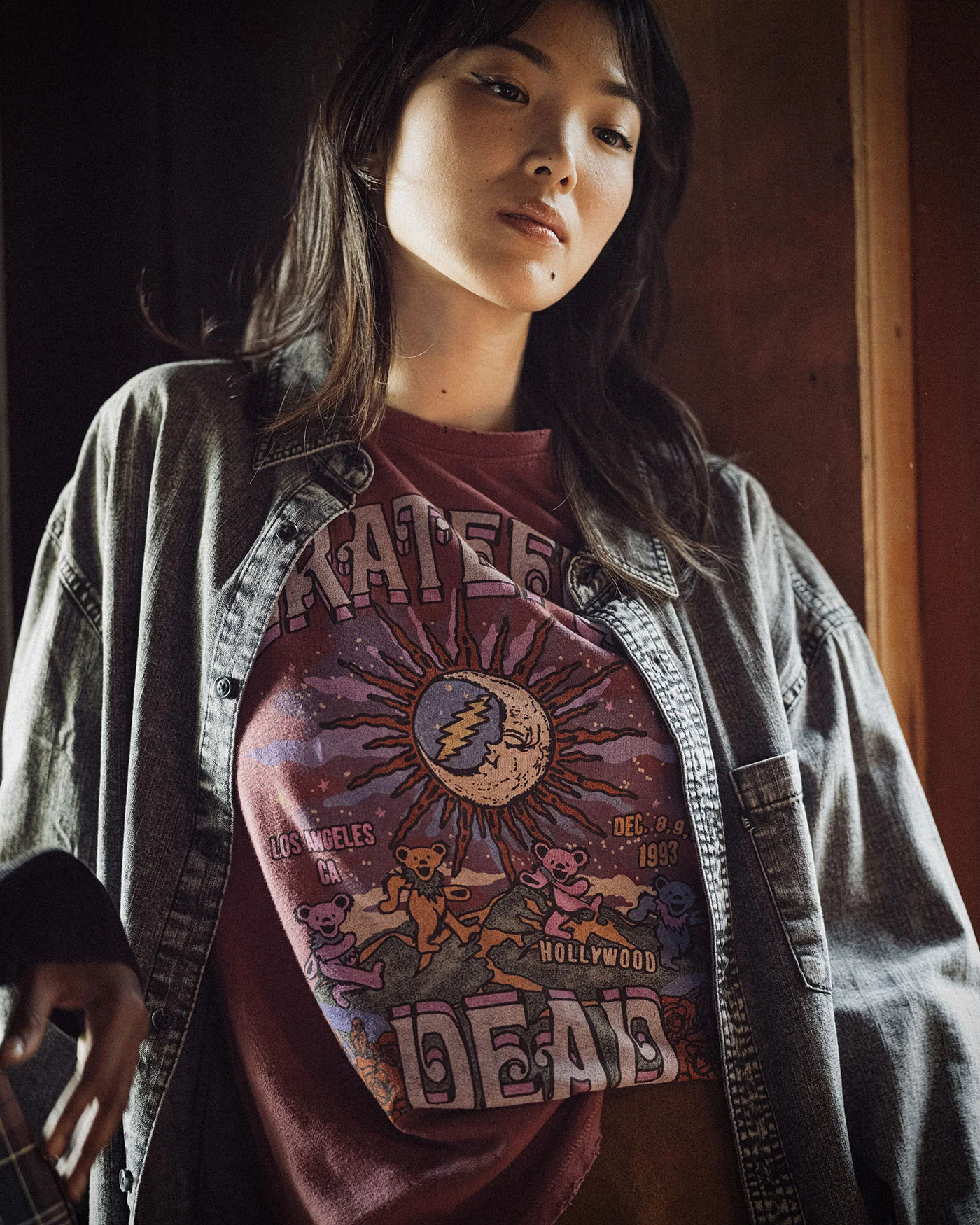 Women's Grateful Dead Los Angeles Vintage Tee - Image 4