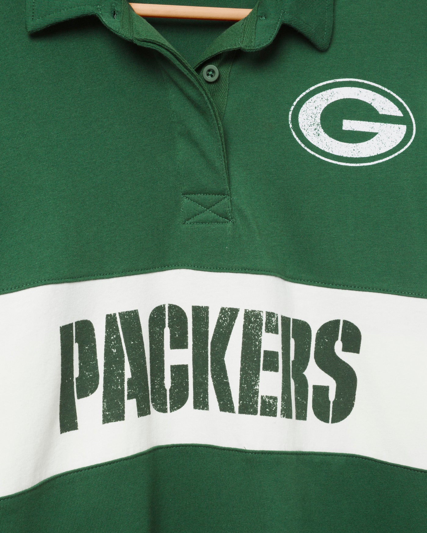 Women's Green Bay Packers Rugby Long Sleeve - Image 3