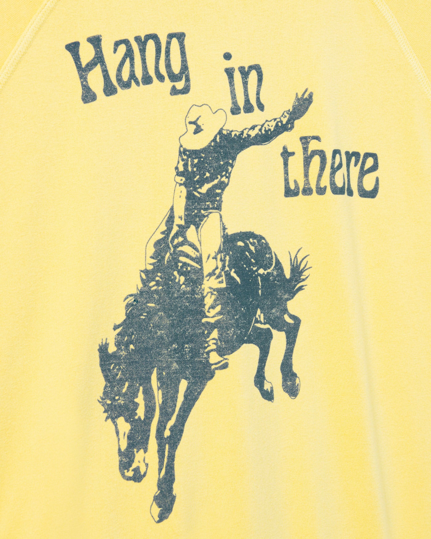 Women's Hang In There Raglan Crew Fleece - Image 5