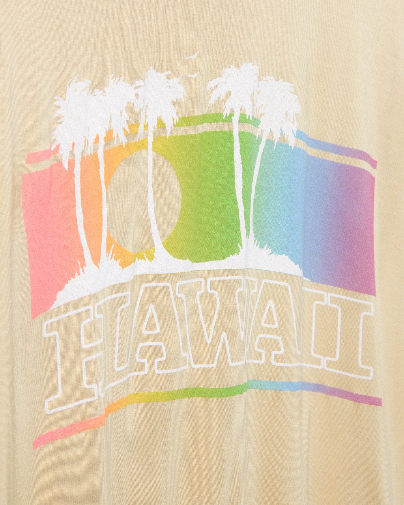 Women's Hawaii Palm Trees Vintage Tissue Tee - Image 4