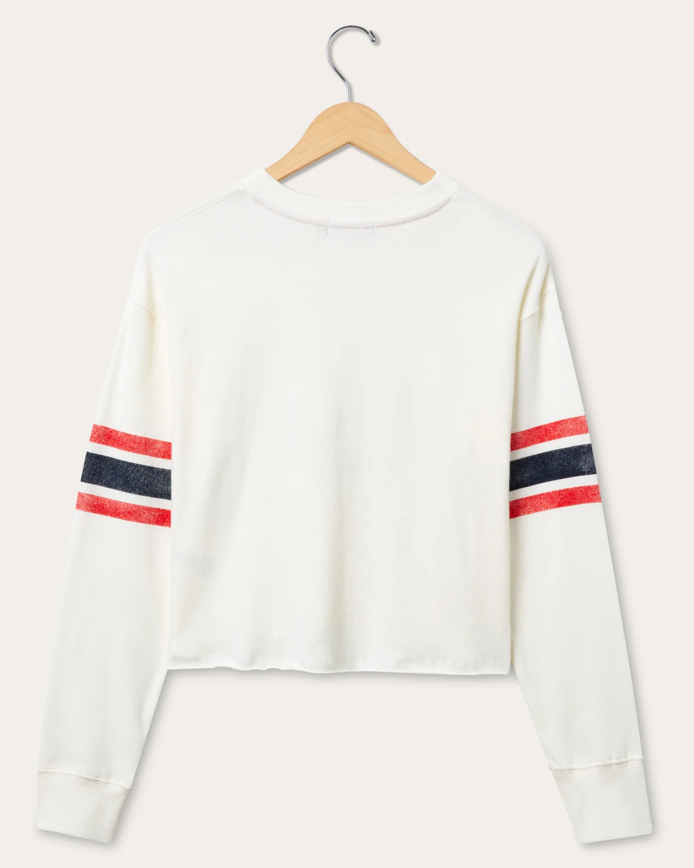 Women's Houston Texans Kickoff Crop Crew Fleece - Image 2