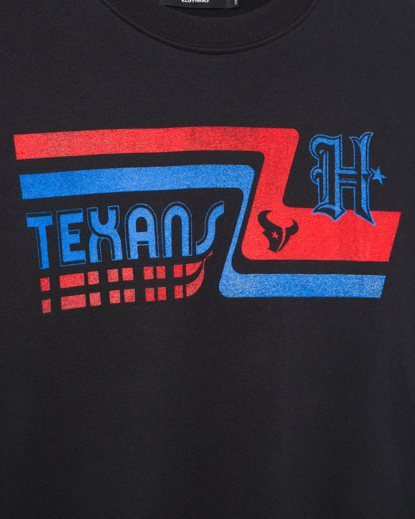 Women's Houston Texans Retro Crop Fleece - Image 3