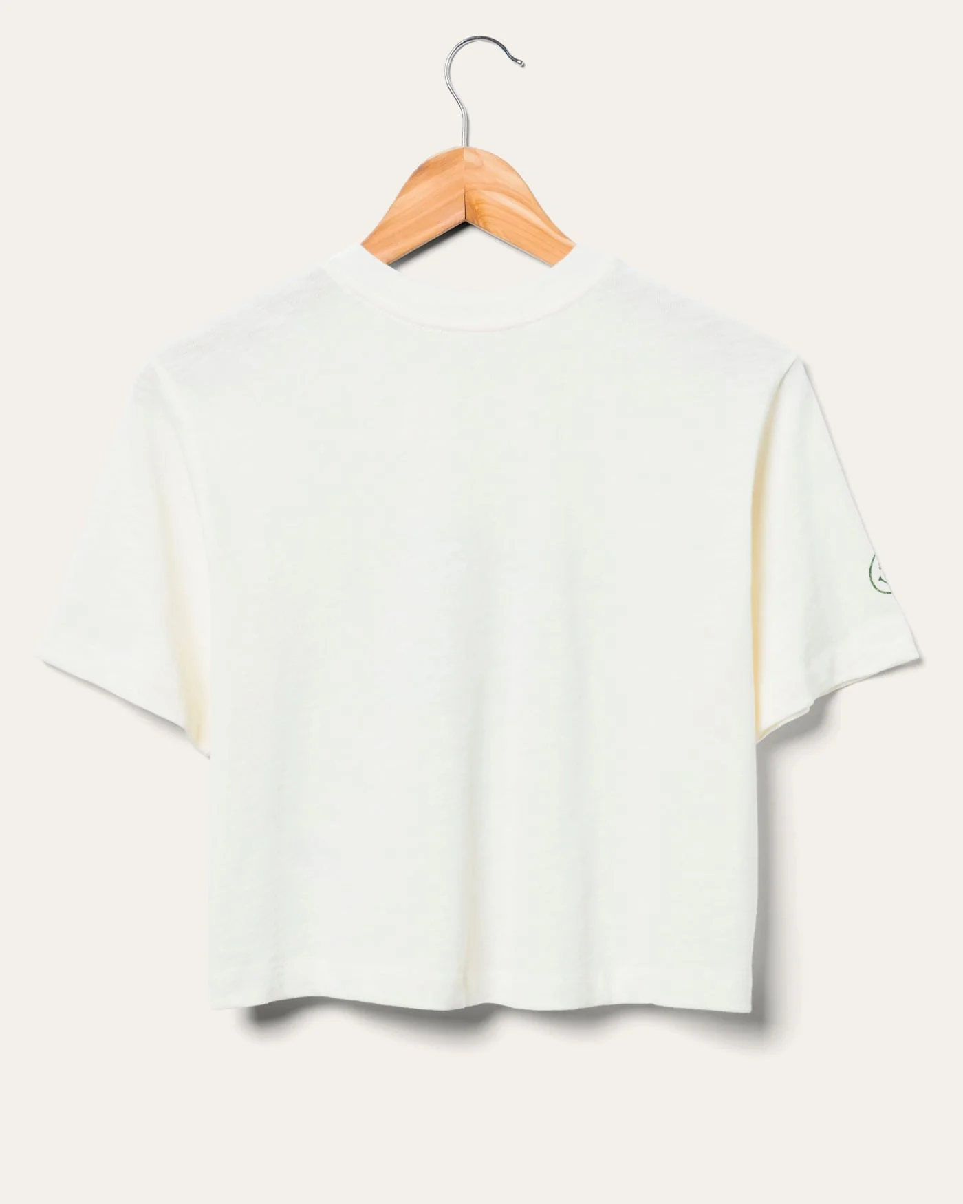 Women's International Sports Club 1984 Mock Neck Crop Tee - Image 6
