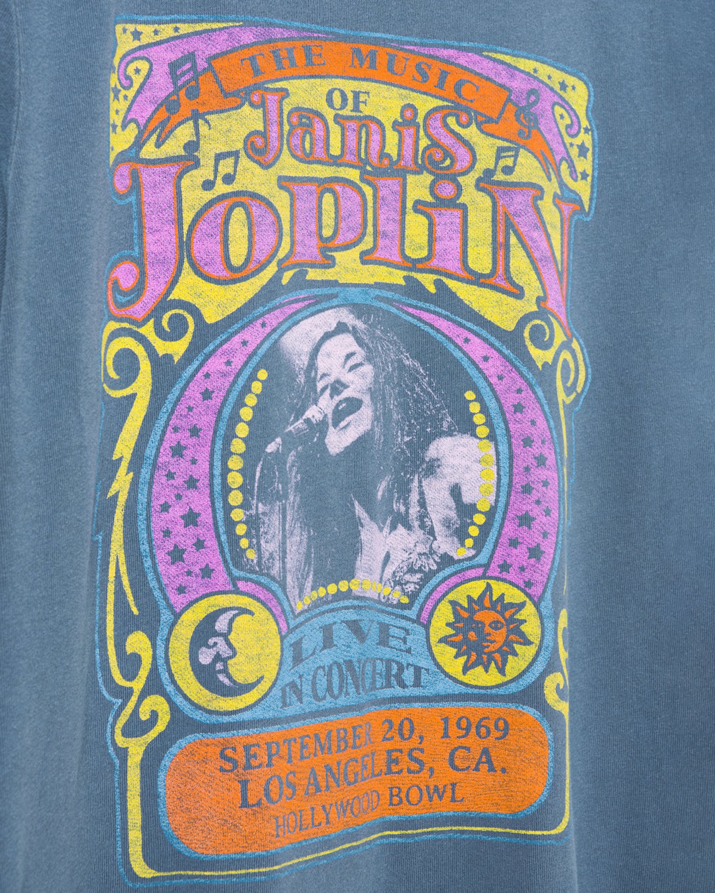 Womens Janis Joplin Vintage Tee - Image 5