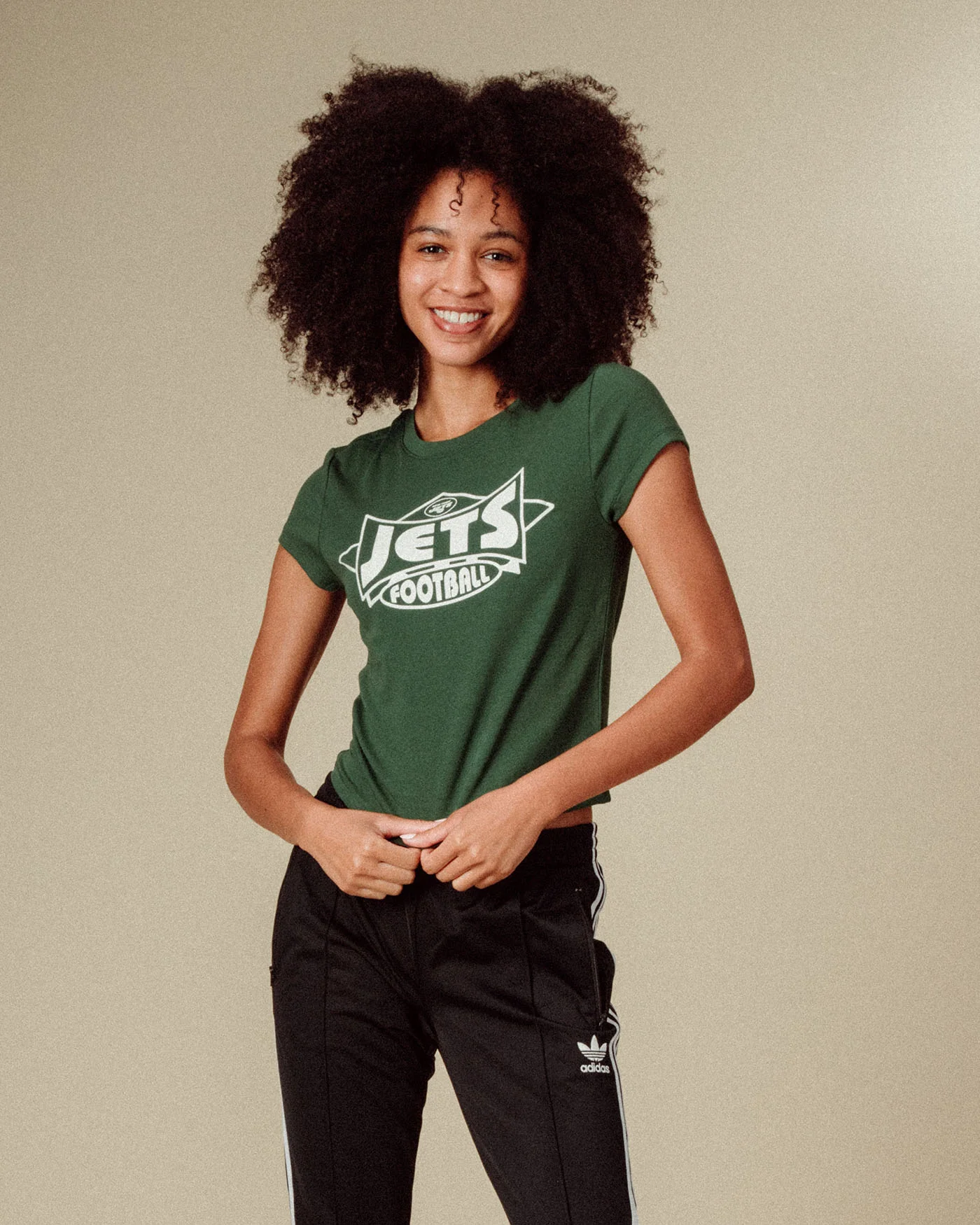 Women's New York Jets Baby Tee - Image 2