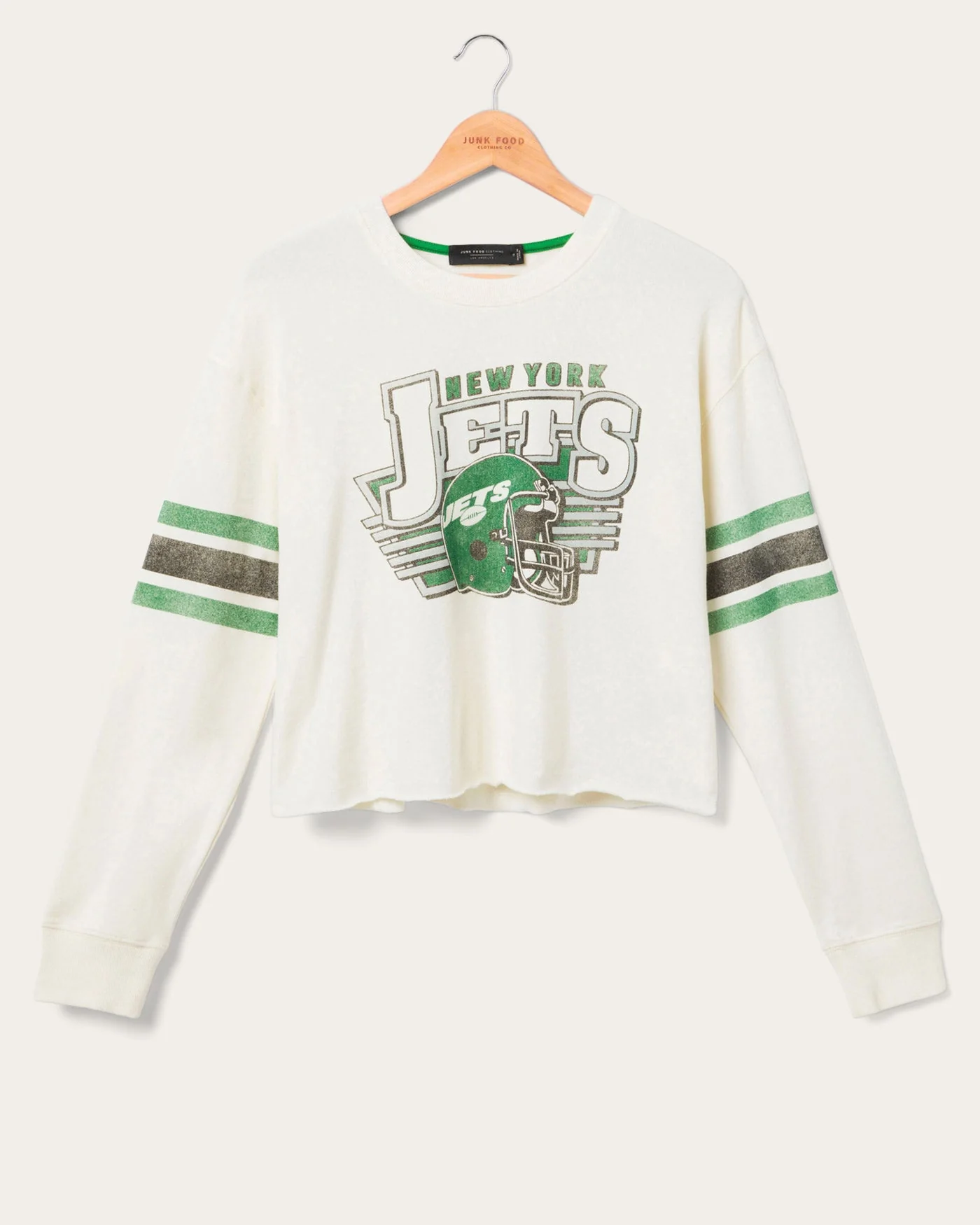 Women's New York Jets Kickoff Crop Crew Fleece