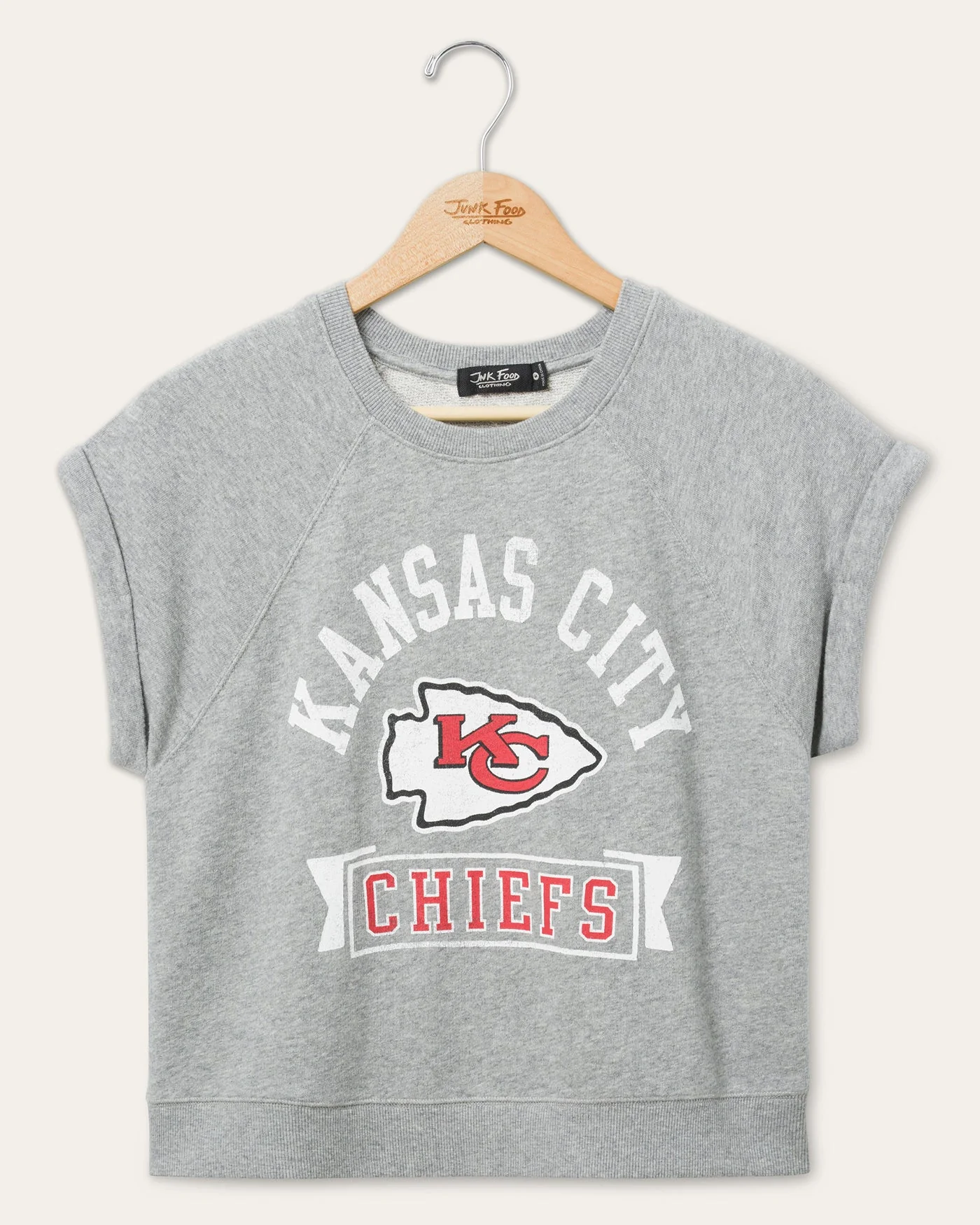 Women's Kansas City Chiefs Raglan Fleece Tank