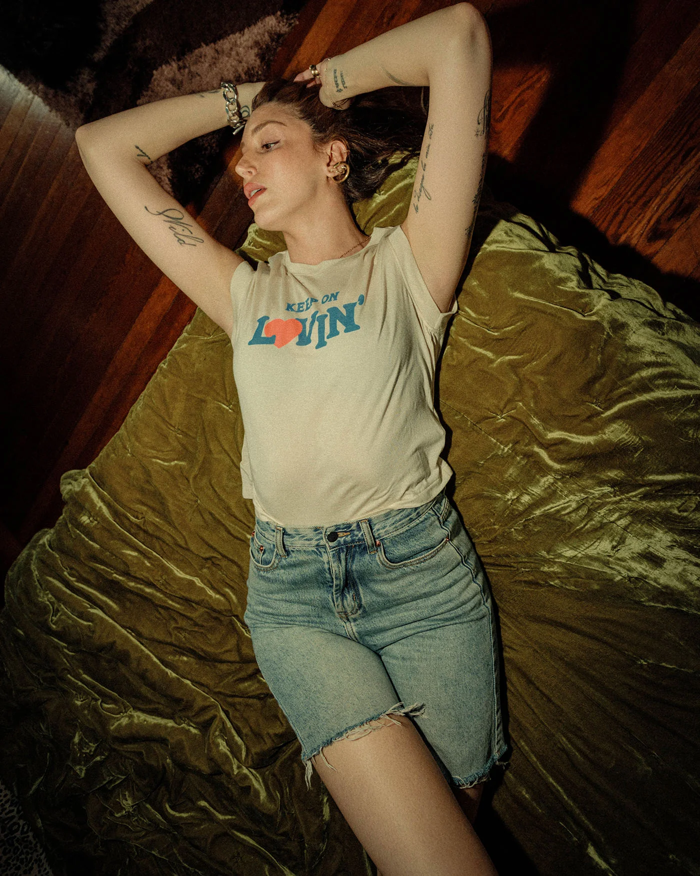 Women's Keep on Lovin Vintage Tissue Tank - Image 2