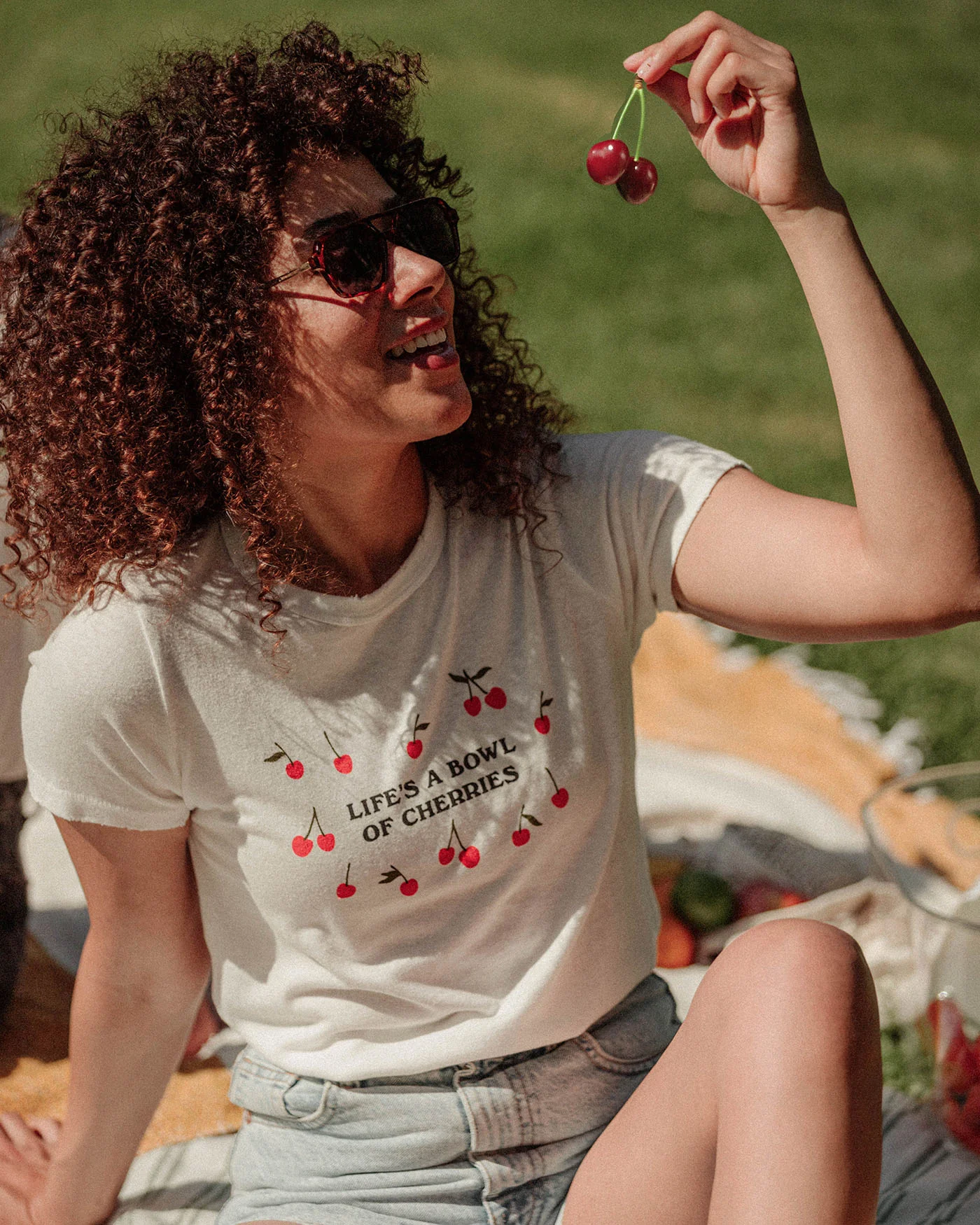 Women's Life's a Bowl of Cherries Original Tee - Image 4