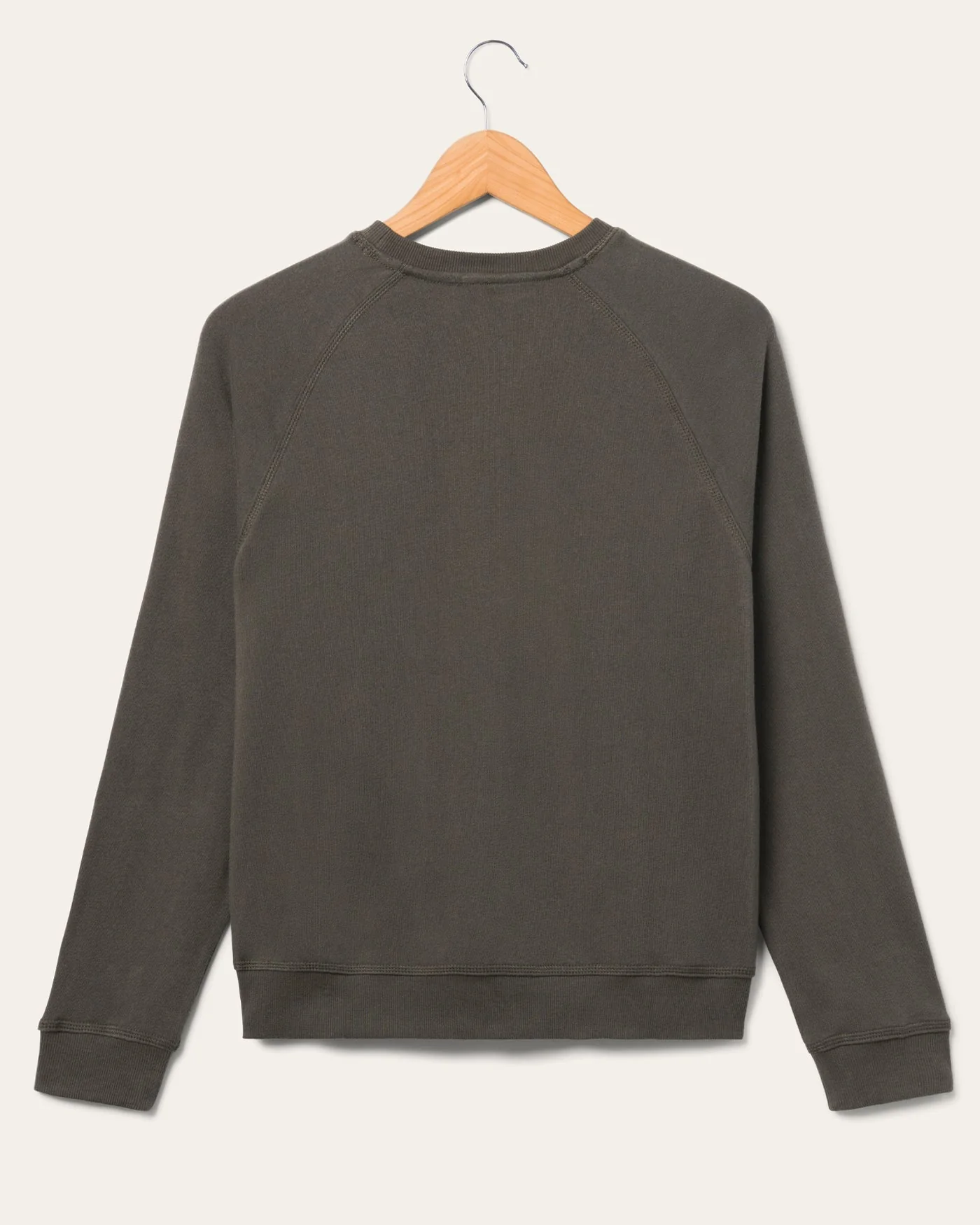 Women's Detroit Lions Flocked Raglan Crew Fleece - Image 2