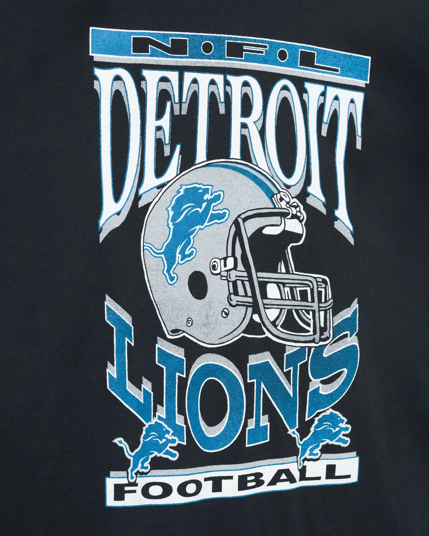 Women's Detroit Lions Helmet Oversized Tee Dress - Image 3