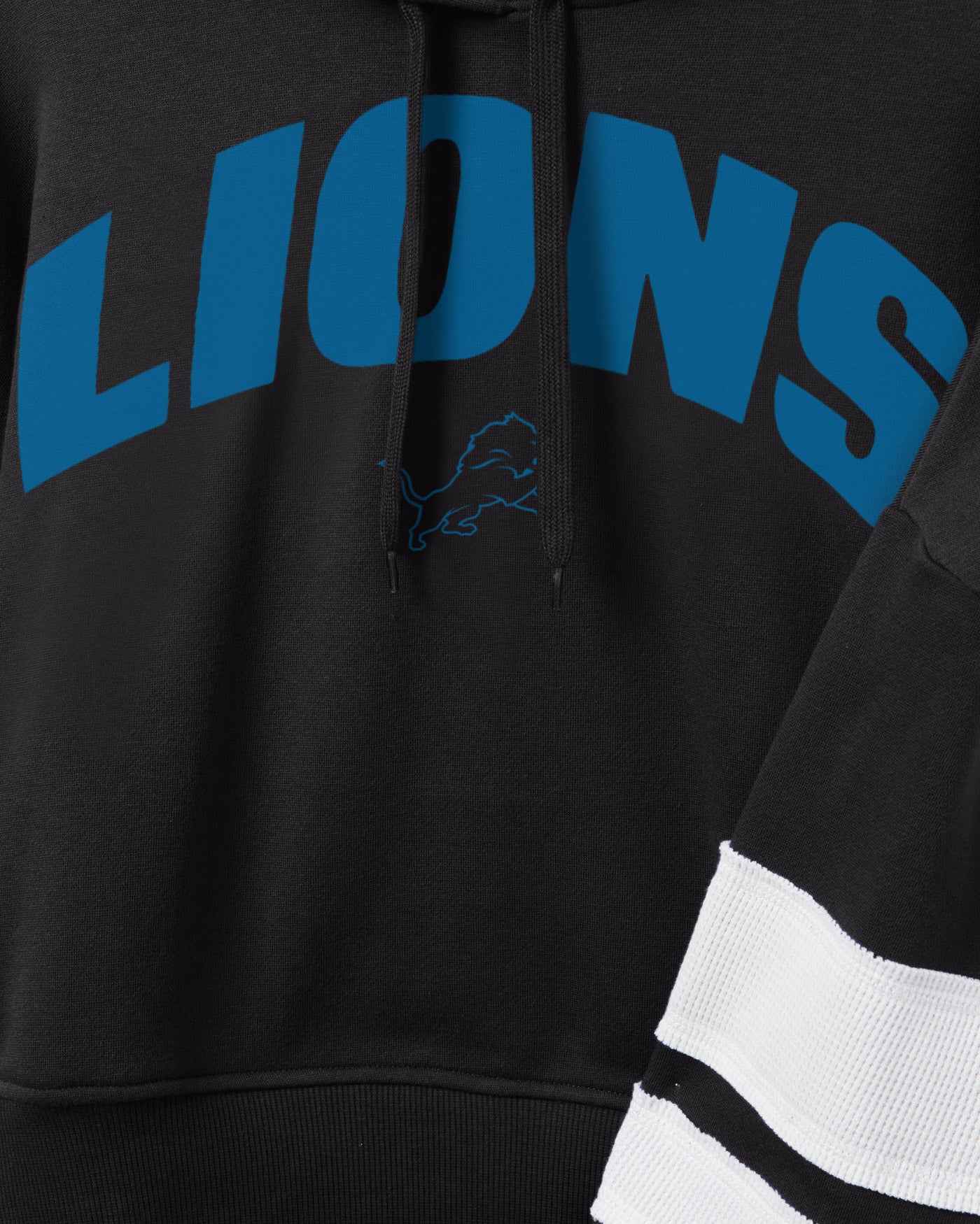 Women's NFL Lions Sideline Striped Fleece - Image 4