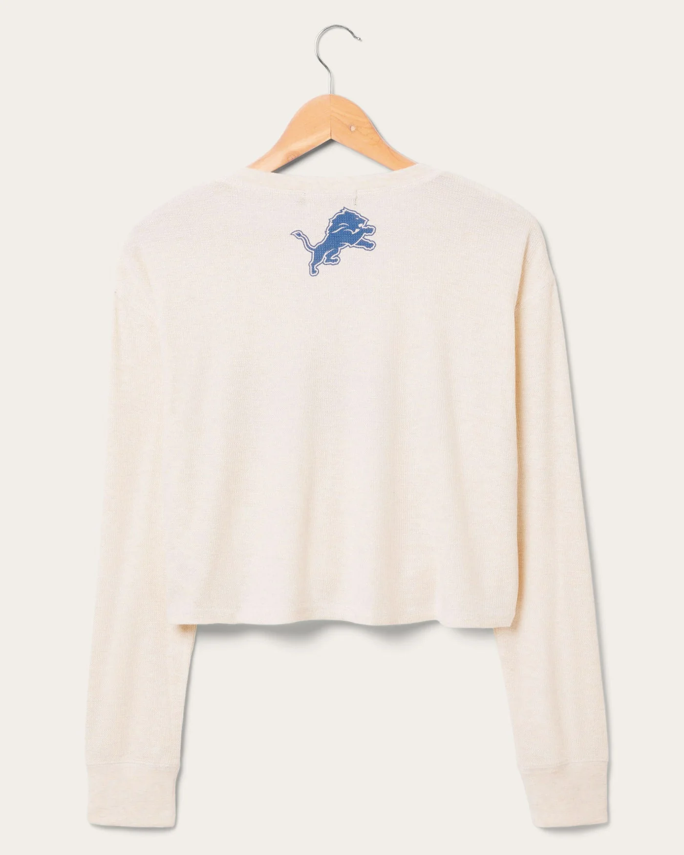 Women's Detroit Lions Sunday Crop Thermal - Image 2