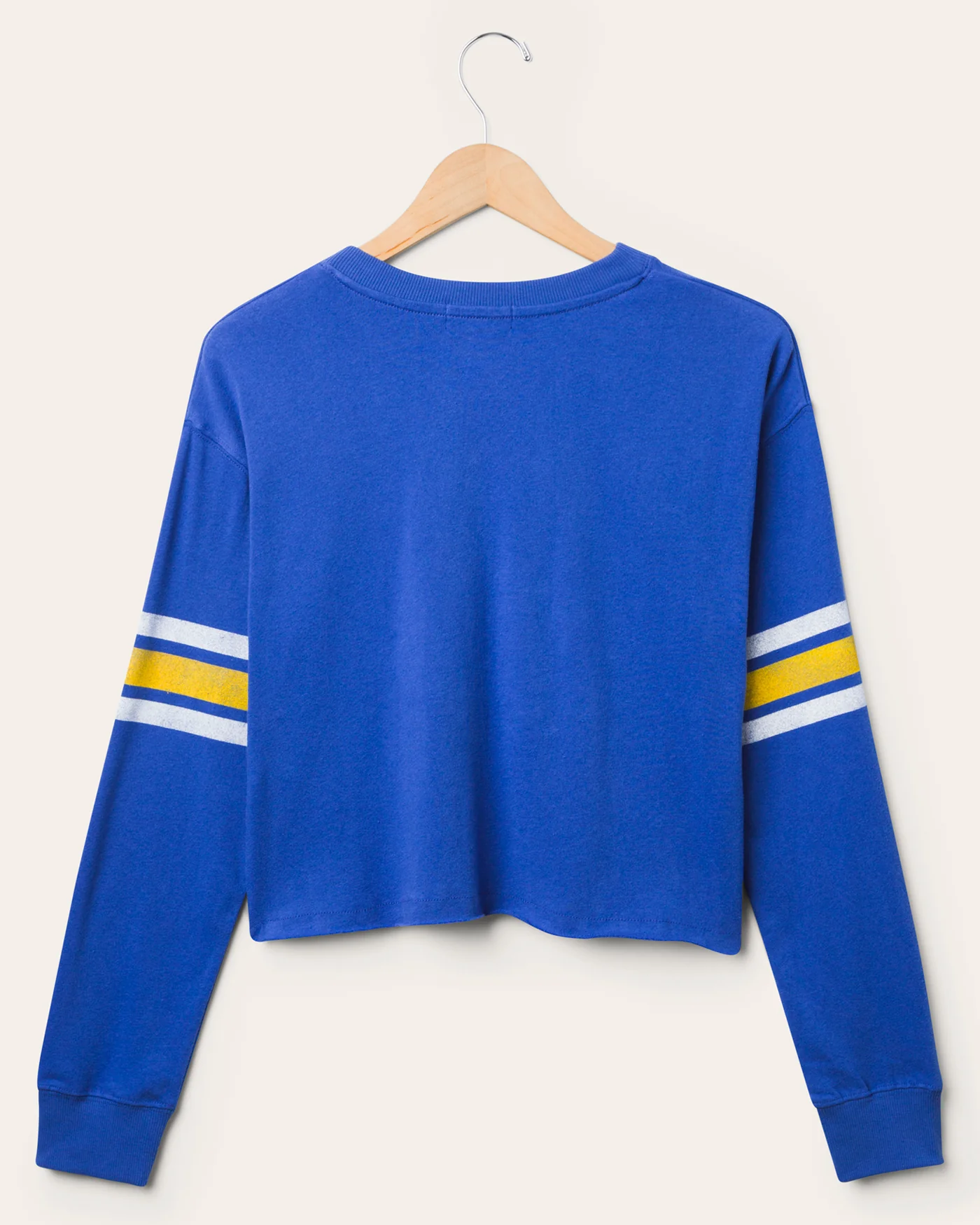 Women's Los Angeles Rams Retro Crop Fleece - Image 2