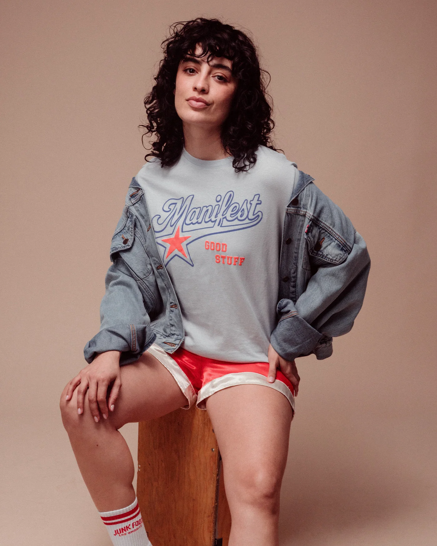 Women's Manifest the Good Stuff Vintage Tee - Image 2